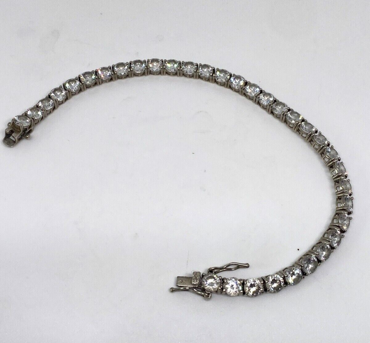 925 STERLING SILVER CZ BRACELET