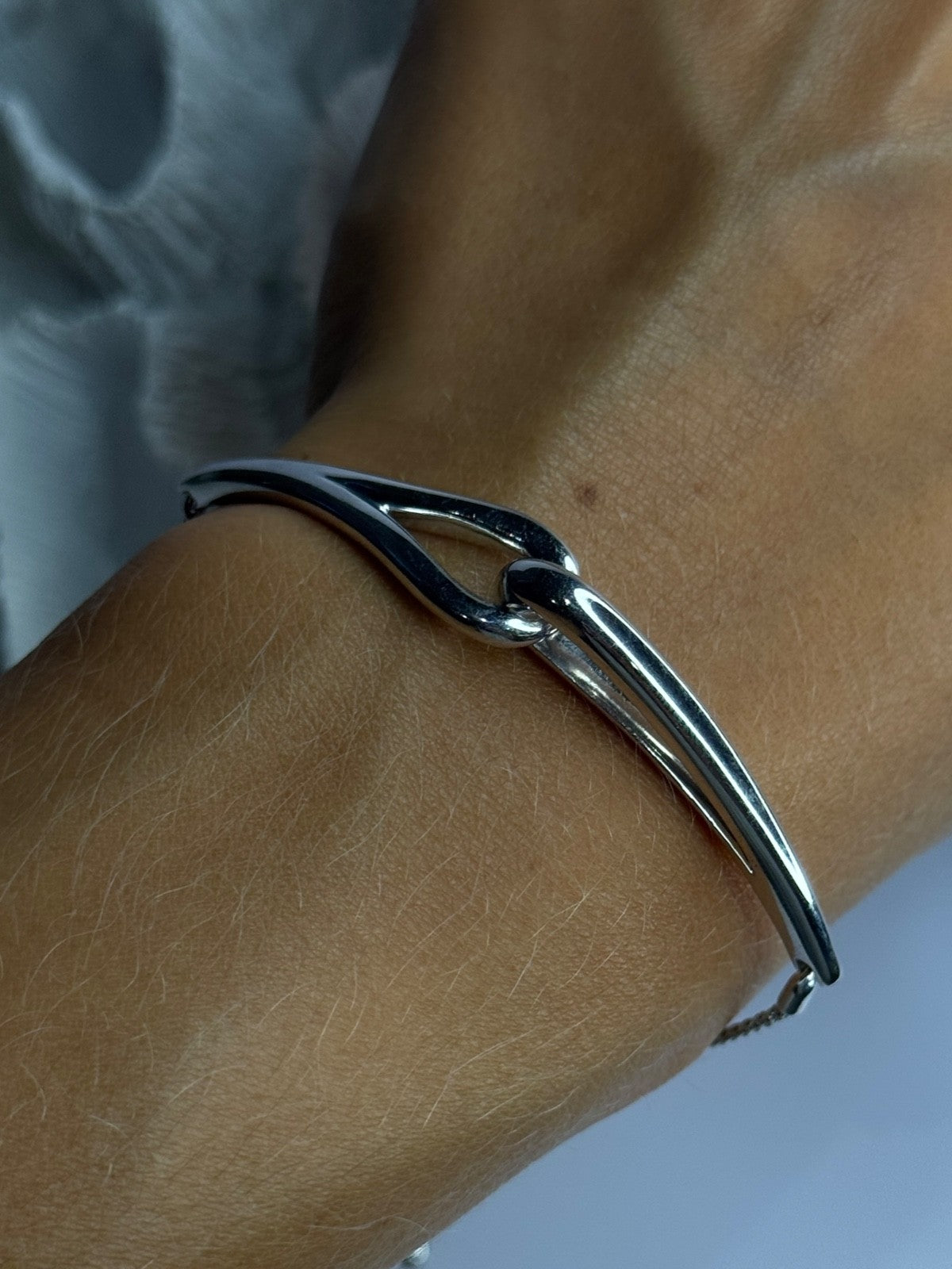 Elegant 925 Sterling Silver Bracelet Sizable