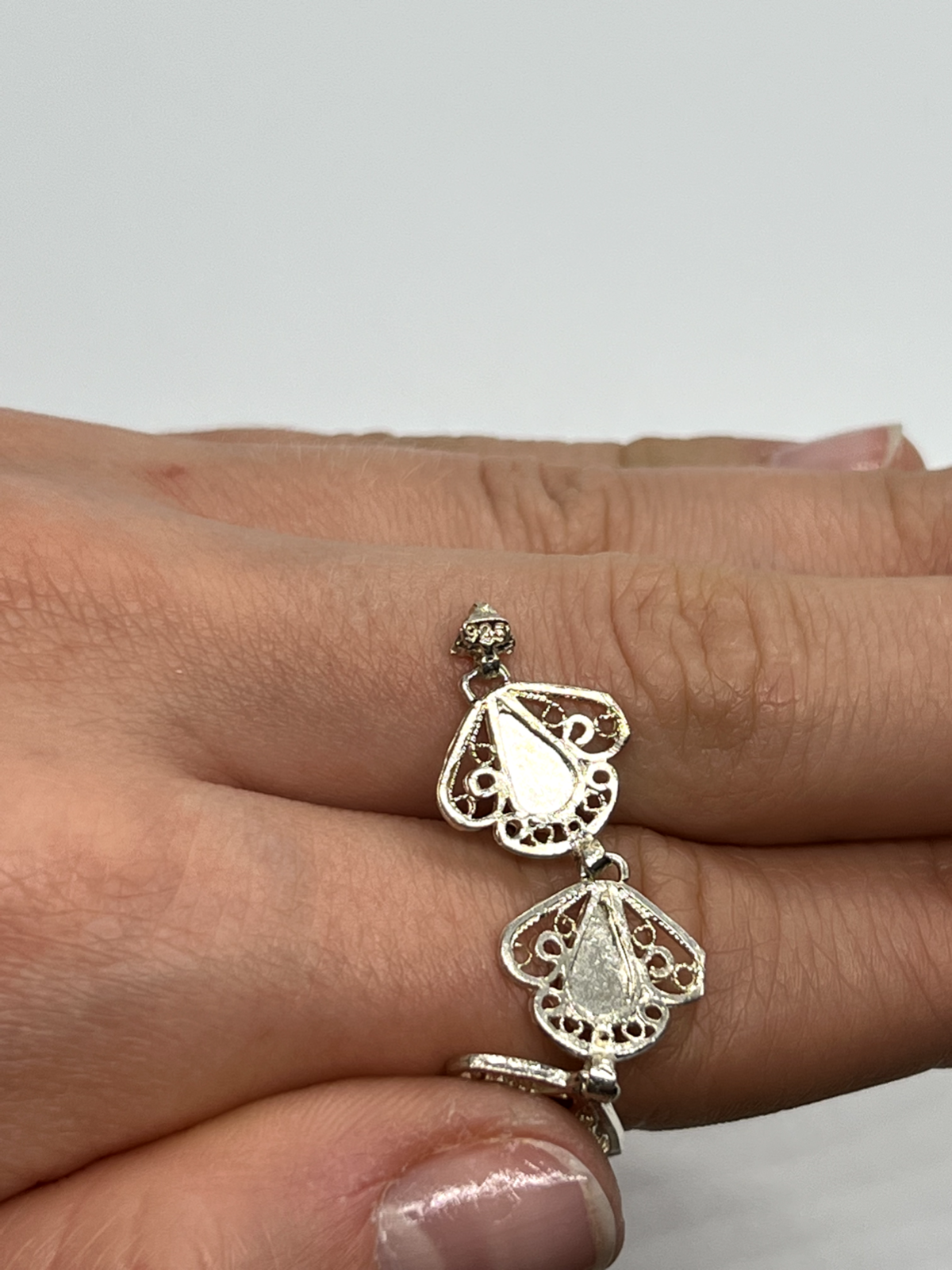 925 Sterling Silver Bracelet 7 Inch