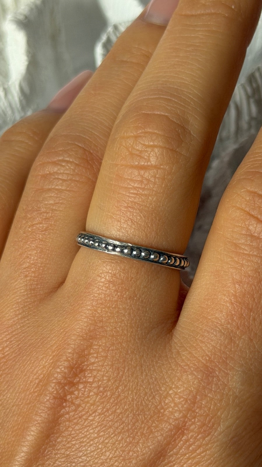 925 Sterling Silver Ring Size 8