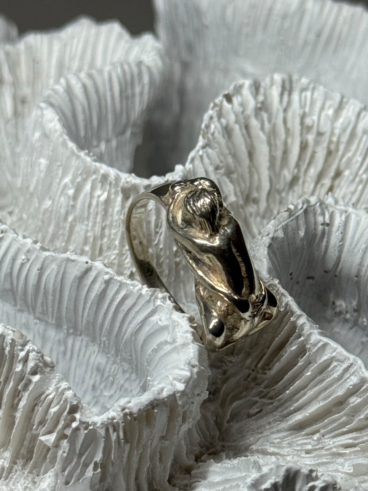 925 Sterling Silver Kamasutra Ring Size 7