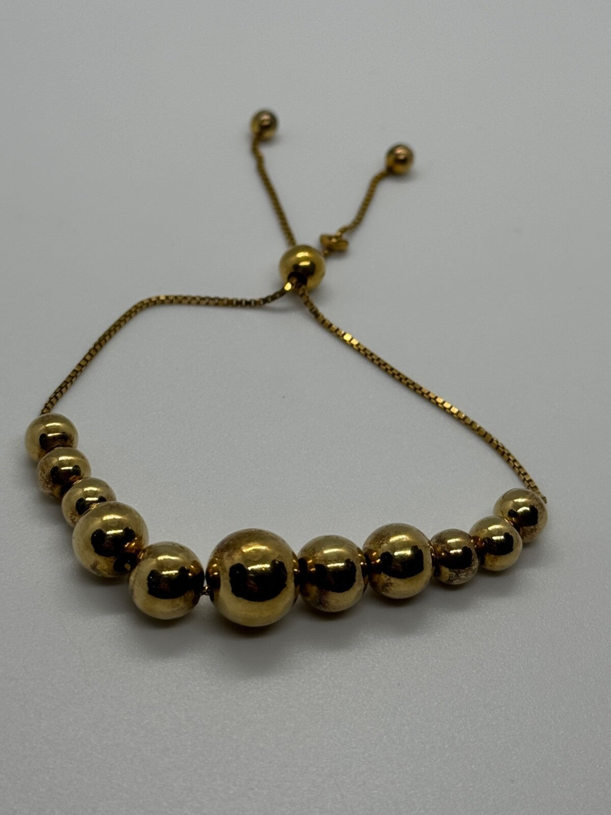 925 Sterling Silver Gold Plated KA 1772 Italy Bracelet