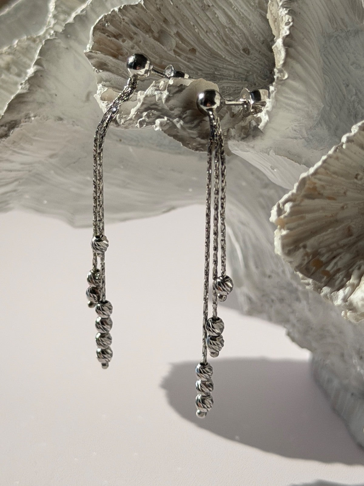 Italy 925 Sterling Silver Dangle Earrings