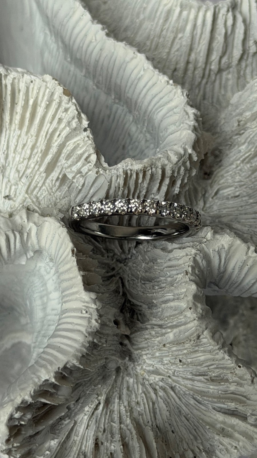 925 Sterling Silver Cz Ring Size 6