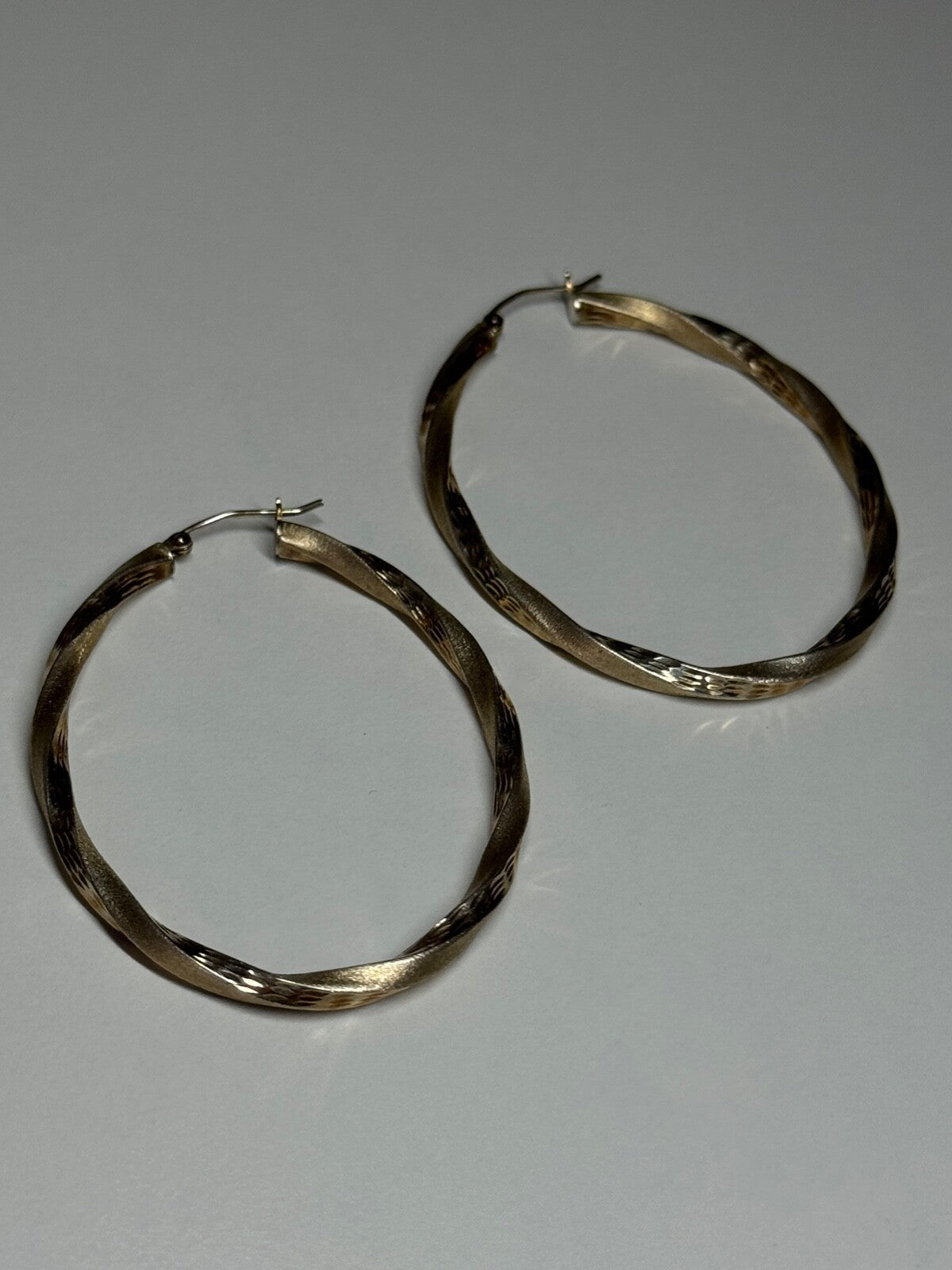 925 Sterling Silver Earrings Length 53.5 Mm