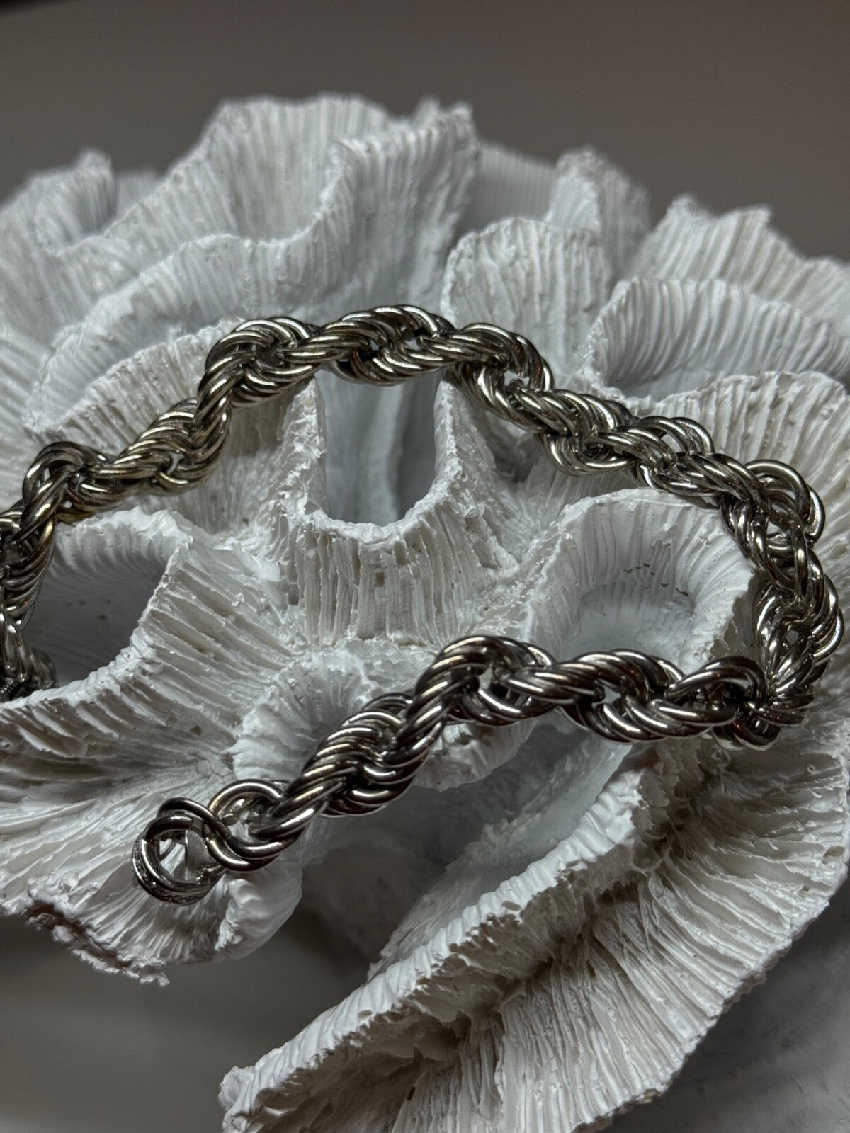 925 Sterling Silver CZ Bracelet Length 9 Inch