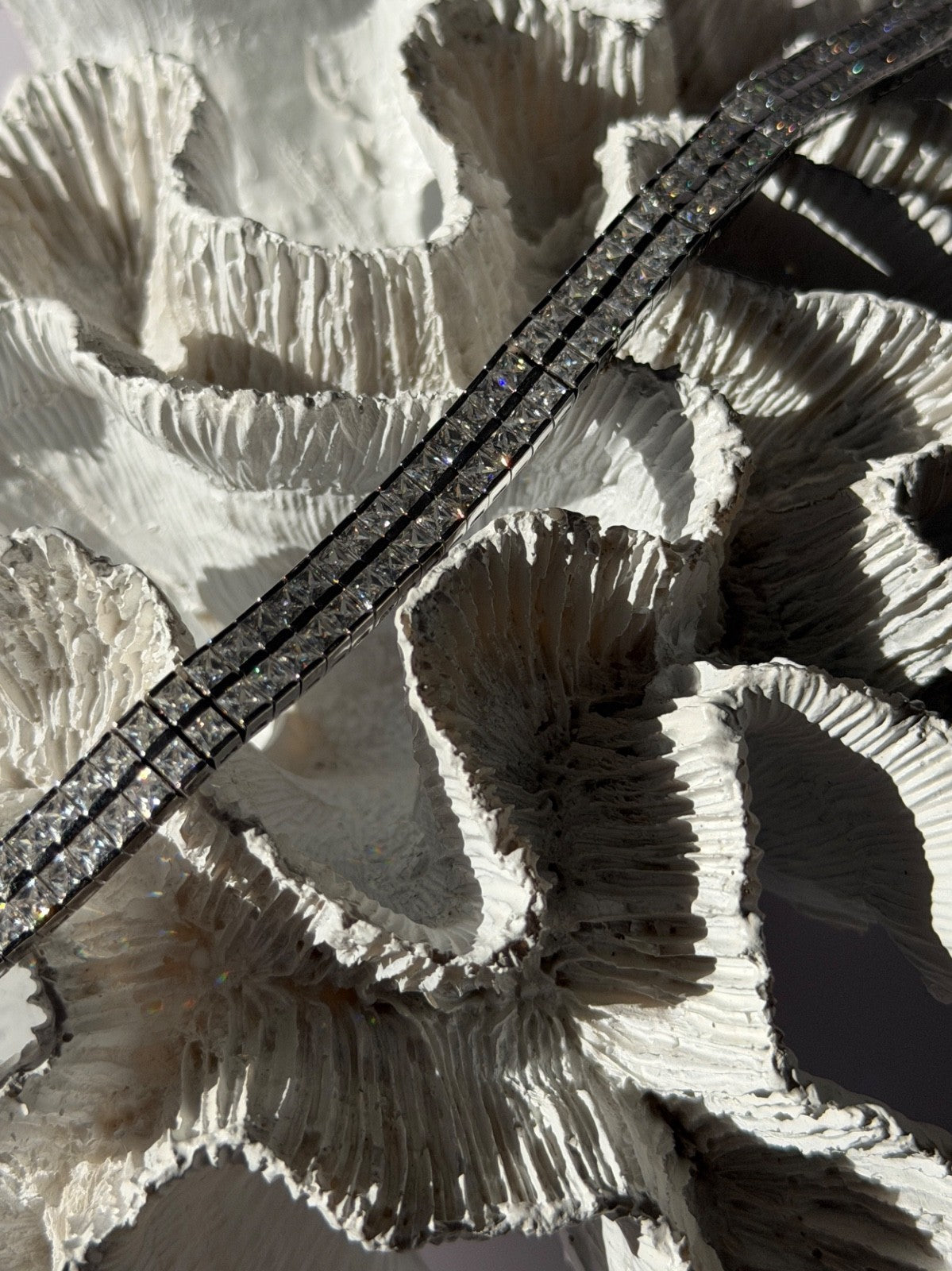 Shiny 925 Sterling Silver Cz Bracelet