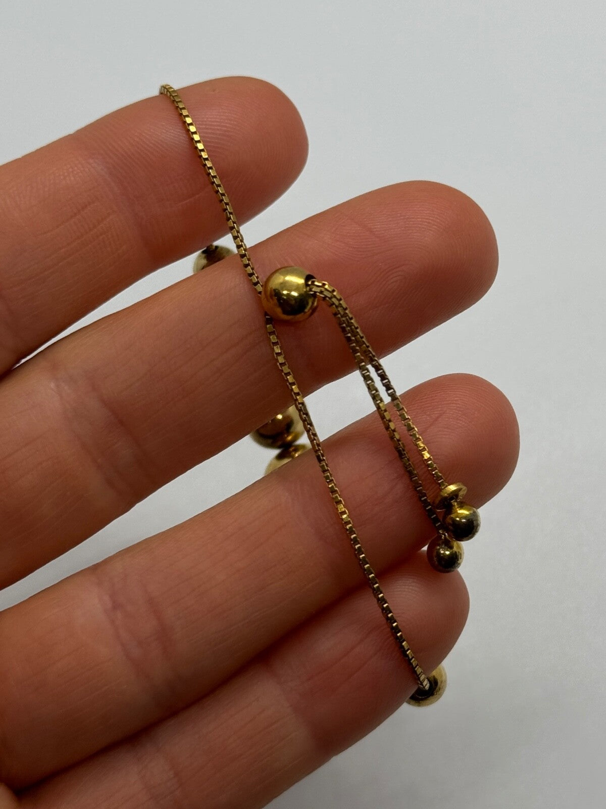 925 Sterling Silver Gold Plated KA 1772 Italy Bracelet