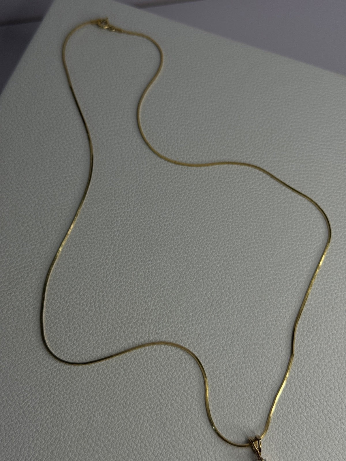 925 Sterling Silver Gold Plated White Topaz Cross Necklace