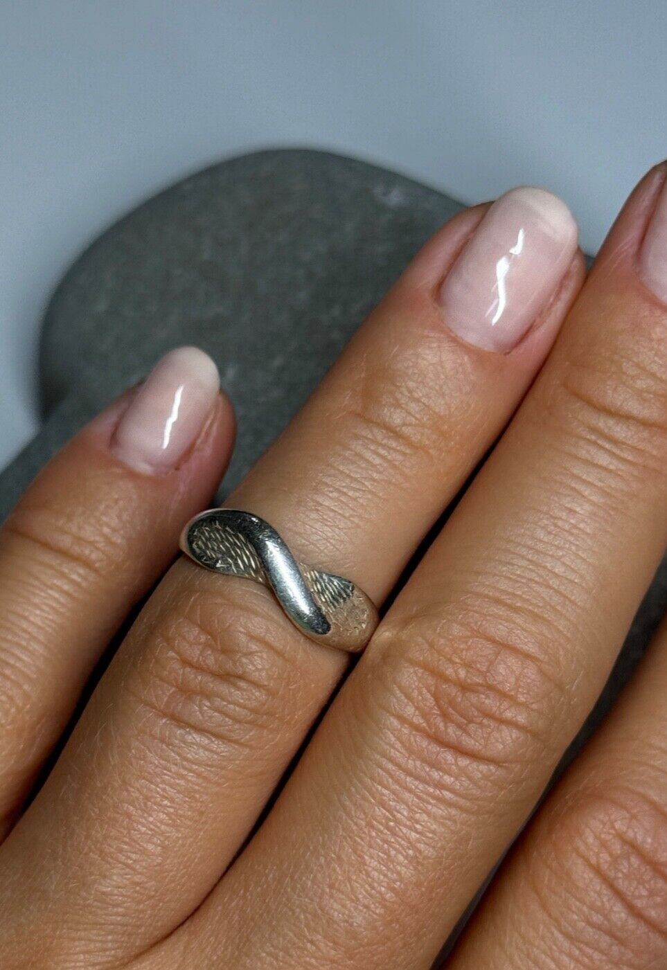 925 Sterling Silver Ring Size 4.5