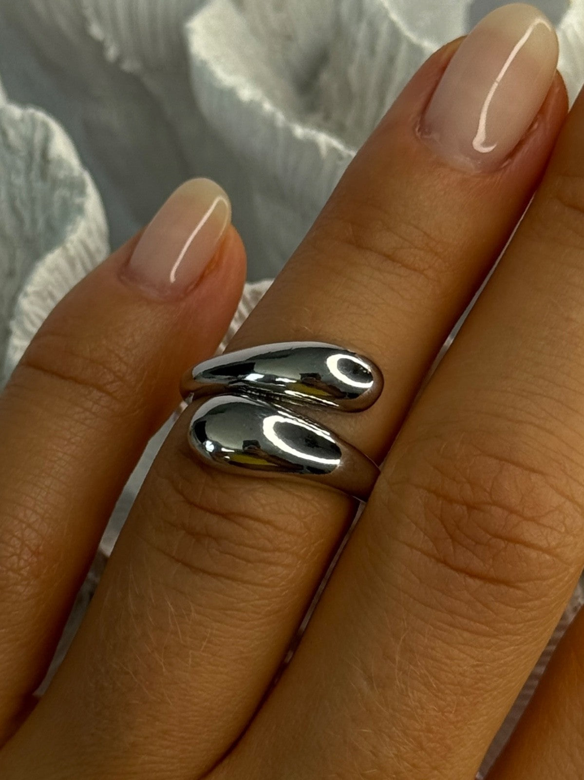 925 Sterling Silver Ring Size 7 (adjustable)