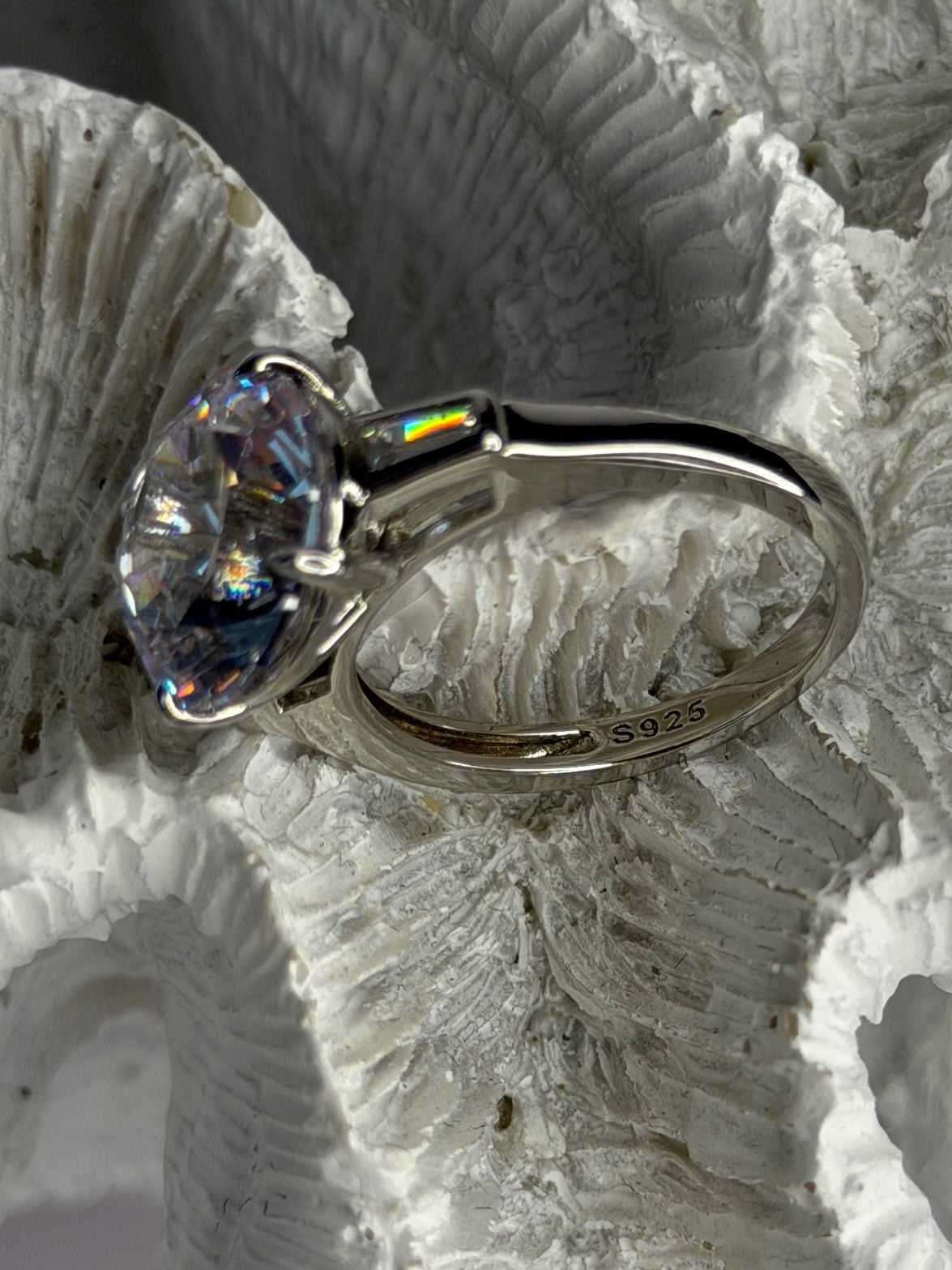 Swarovski 925 Sterling Silver Ring Size 7