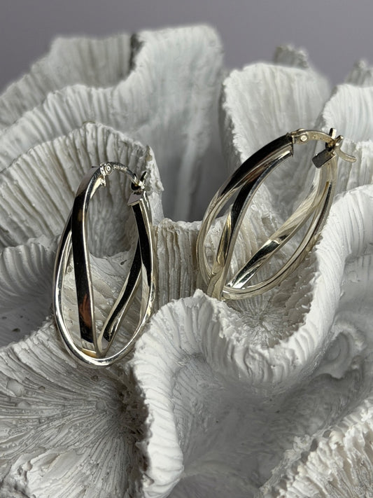 JCM Unique 925 Sterling Silver Earrings