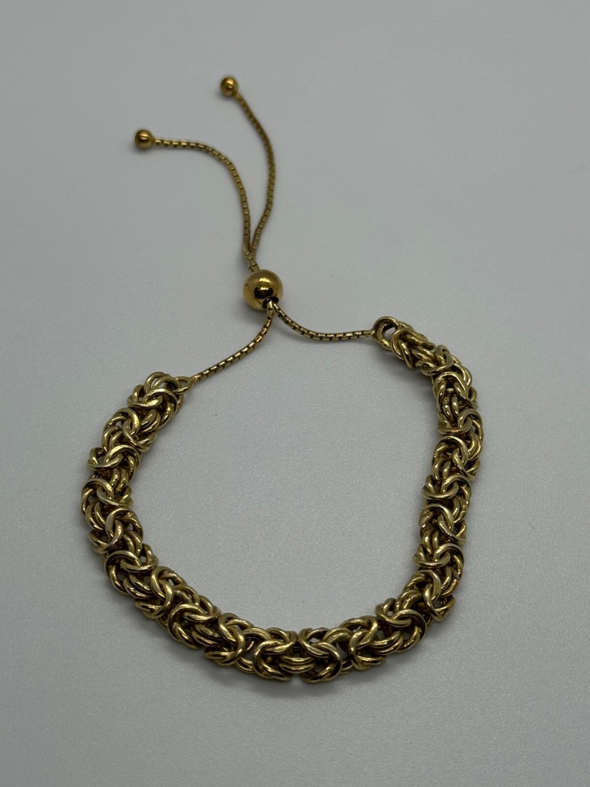 925 Sterling Silver Gold Plated Milor Italy Bracelet