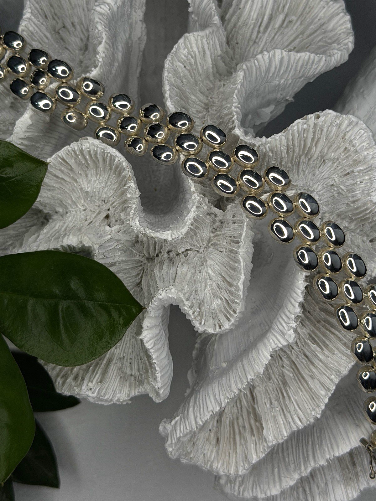 Italy Milor Elegant Design 925 Sterling Silver Bracelet Size 7.5