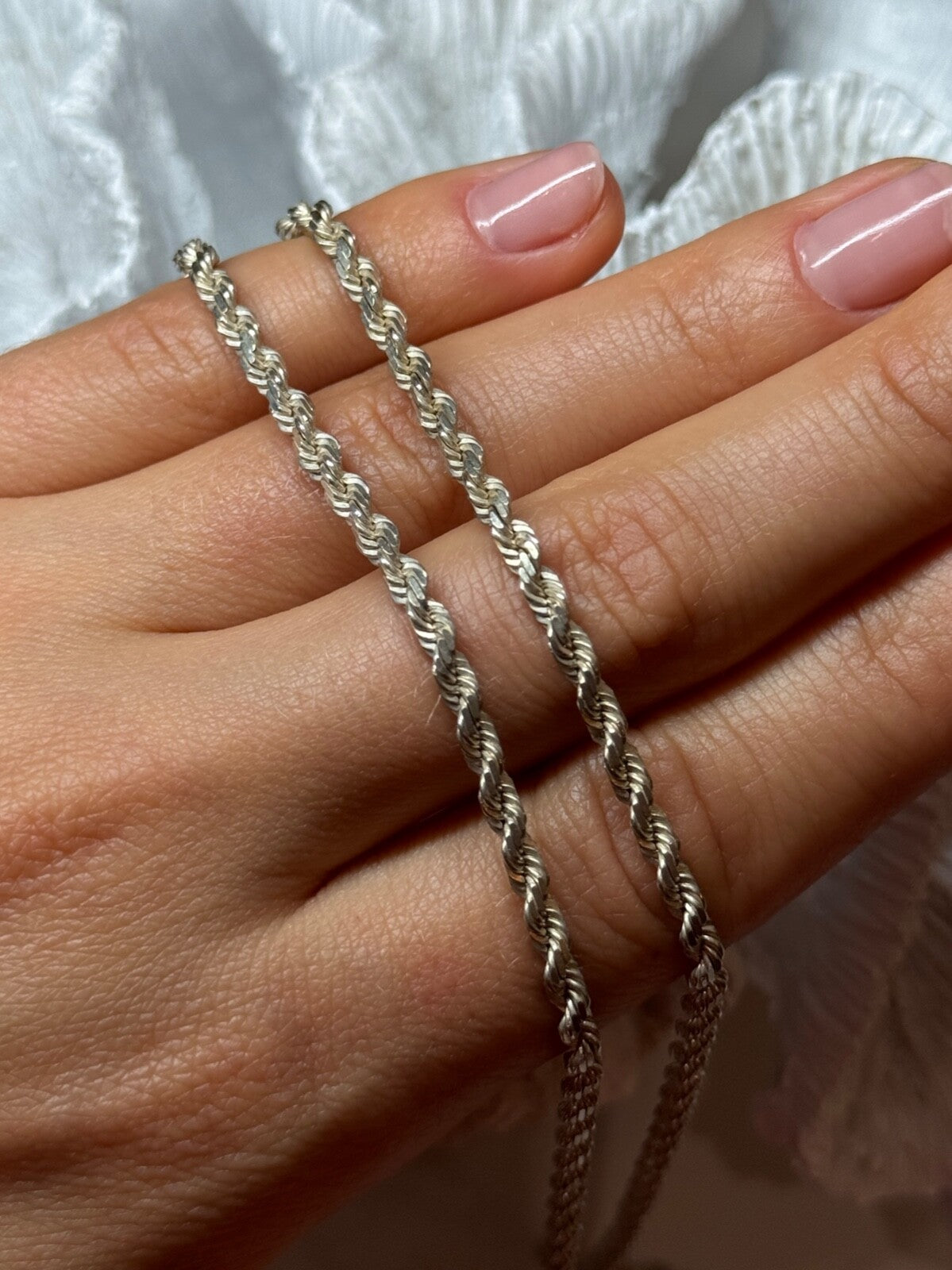 925 Sterling Silver Long Chain Length 30 Inch