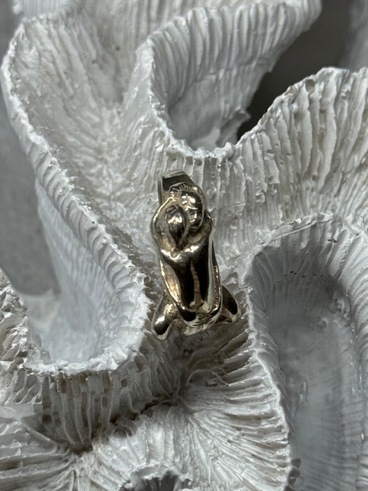 925 Sterling Silver Kamasutra Ring Size 7