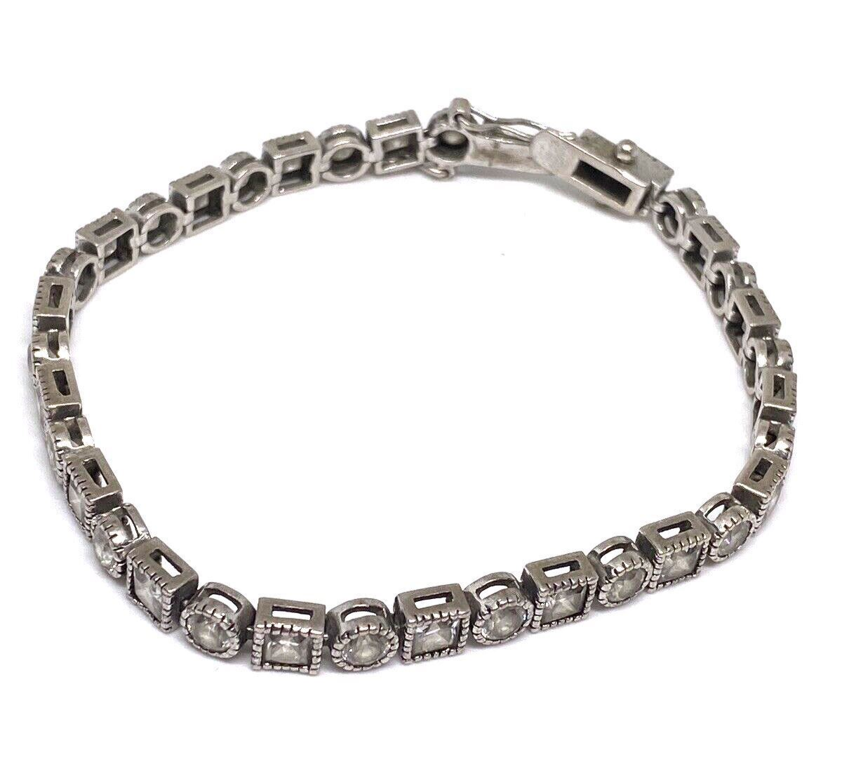 925 STERLING SILVER  CZ BRACELET