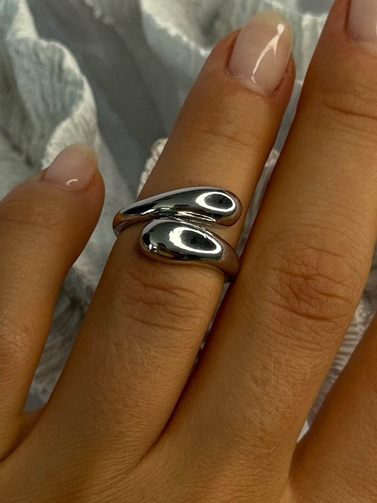 925 Sterling Silver Ring Size 7 (adjustable)