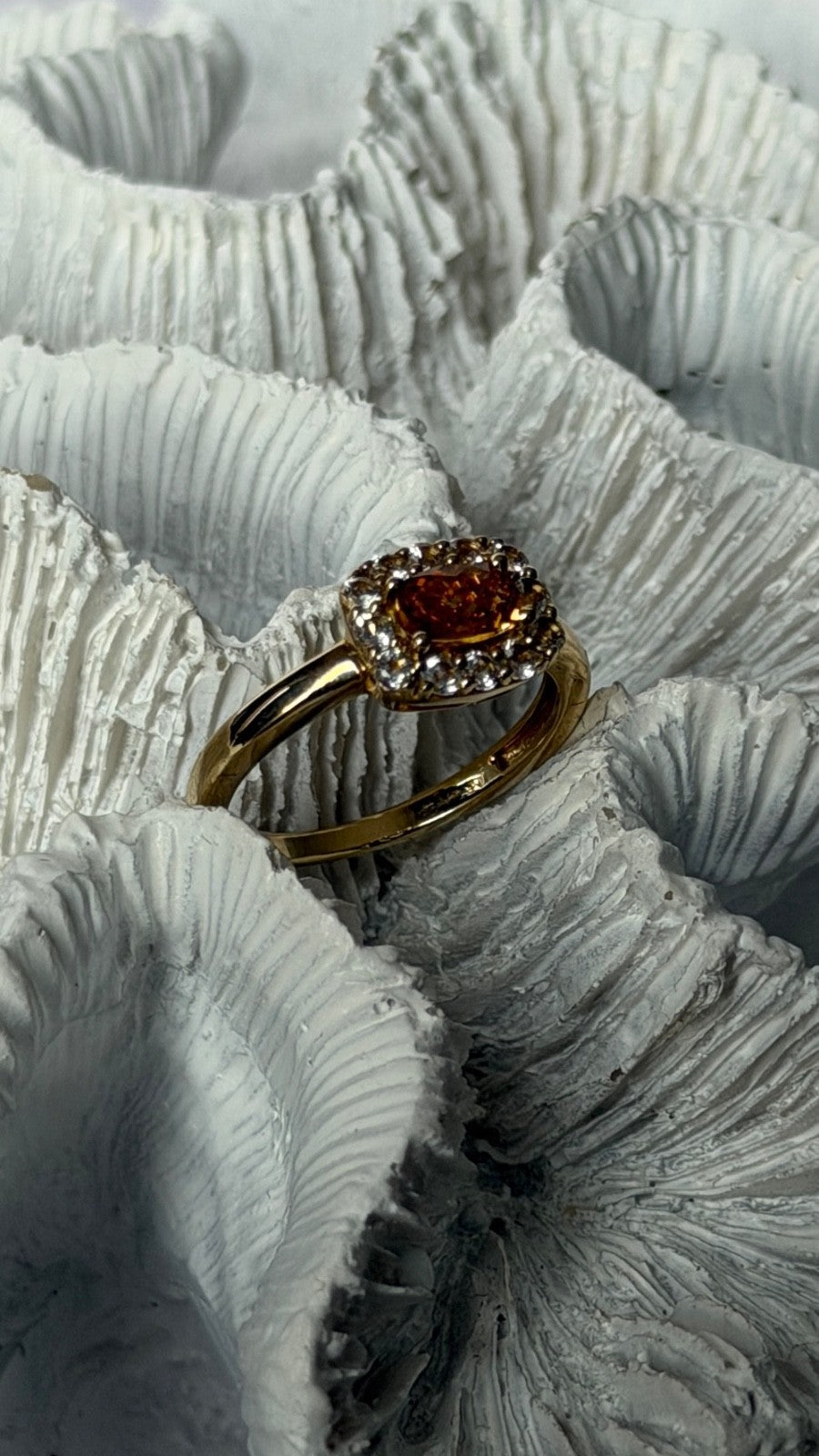 Le Vian 14K Yellow Gold Citrine & Beryl Ring Size 7.5