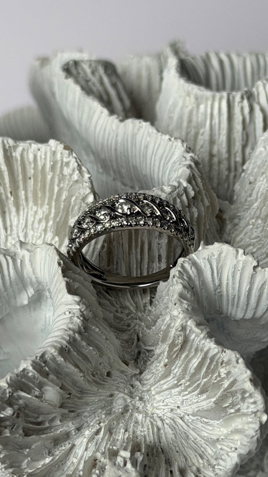 14K Yellow Gold Diamond 0.50 ct Ring Size 5.5