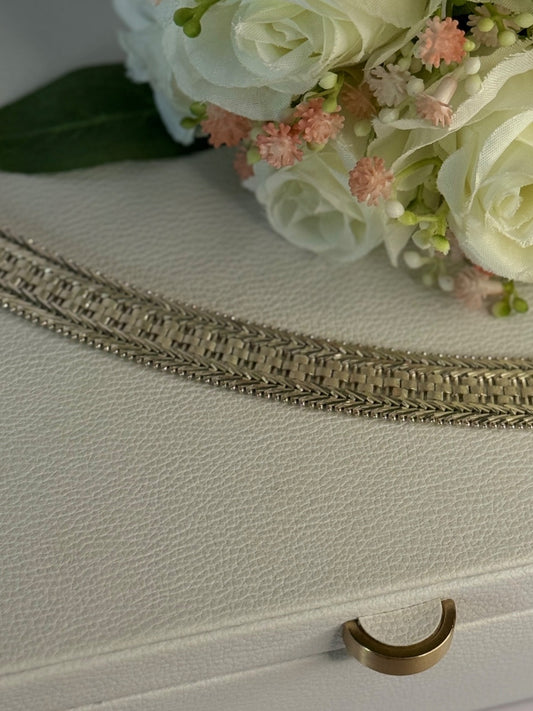 Elegant Italy Milor 925 Sterling Silver Bracelet Length 8 Inch