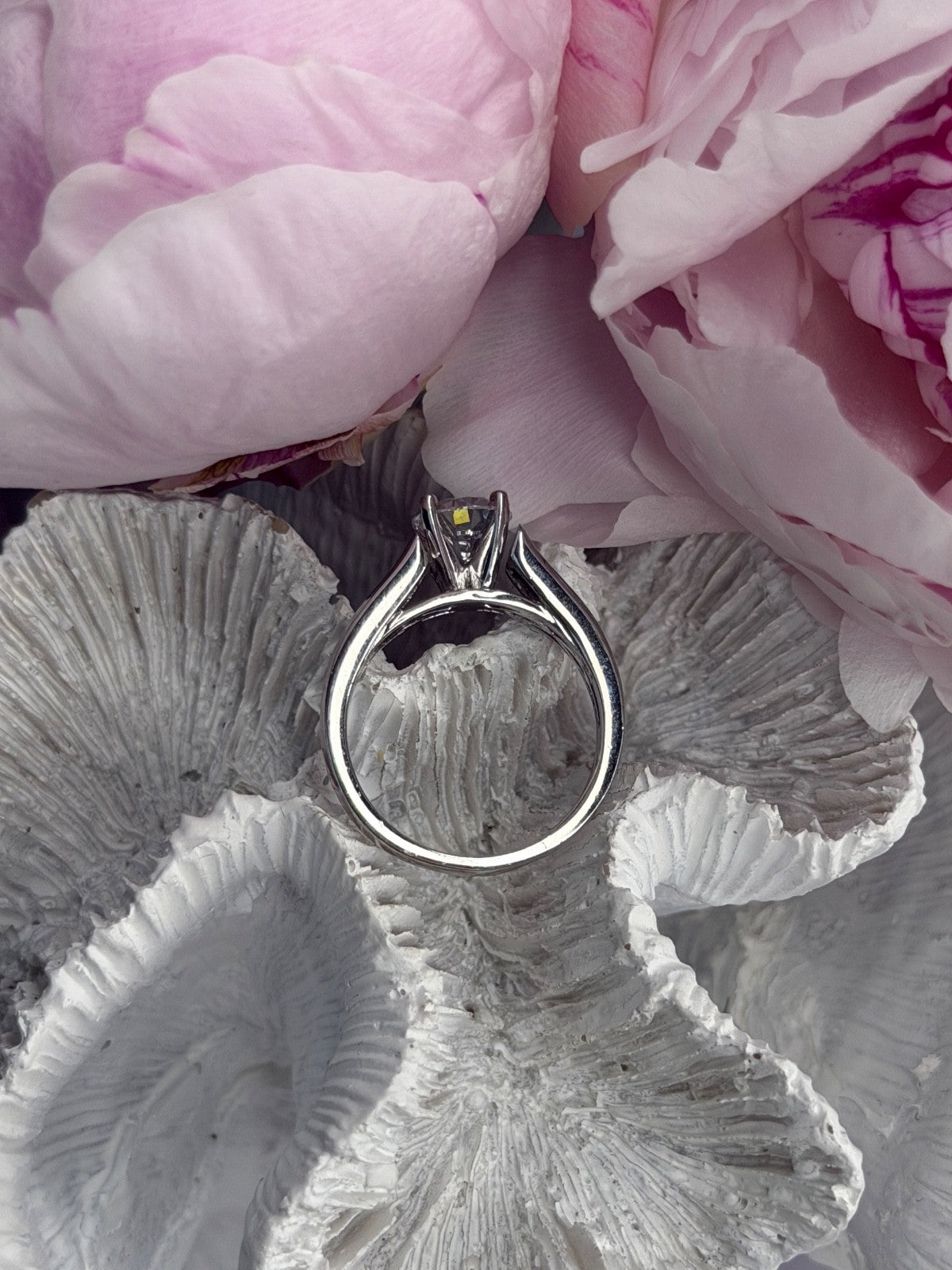 GOC 925 Sterling Silver Cz 1.97 tcw Ring Size 7