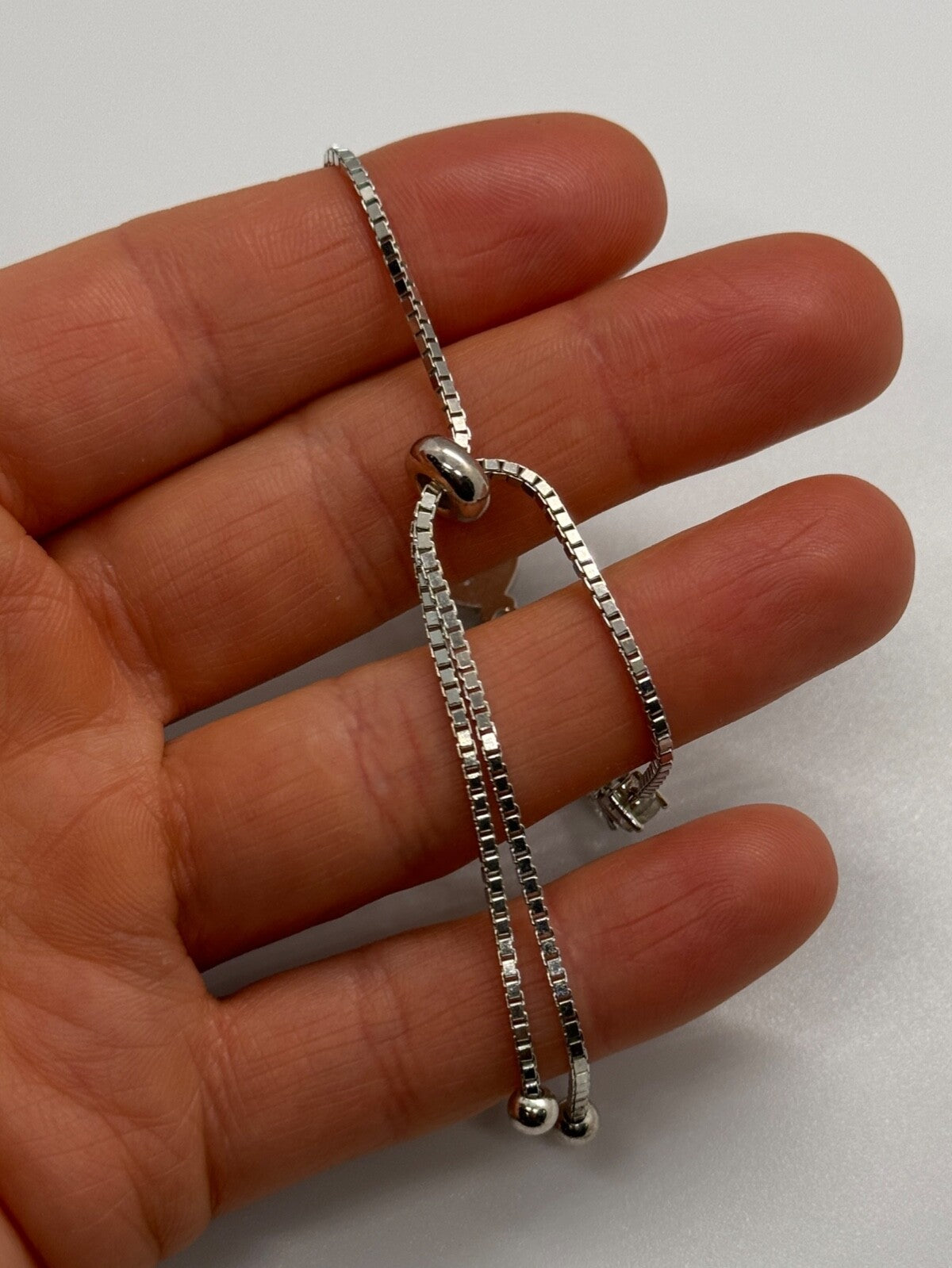 925 Sterling Silver Morganite & Beryl Bracelet