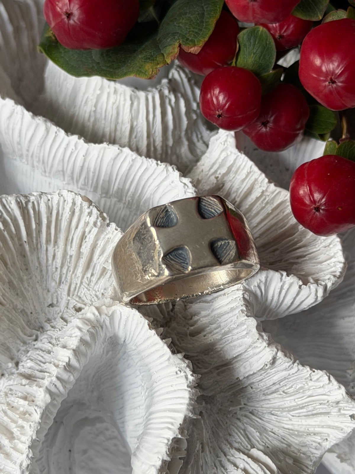 Vintage Mens 925 Sterling Silver Cross Ring Size 11