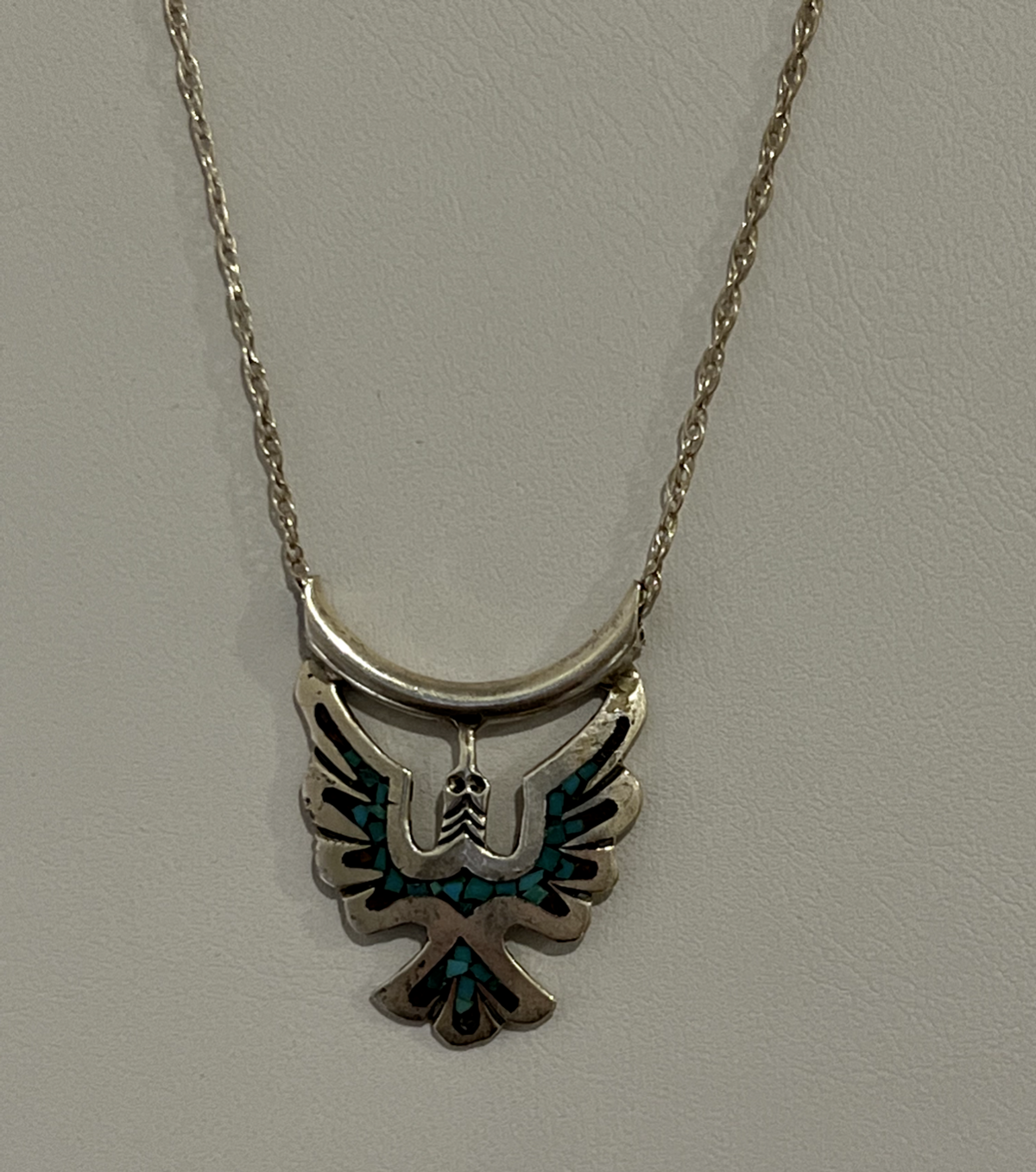 925 Sterling Silver Turquoise Necklace