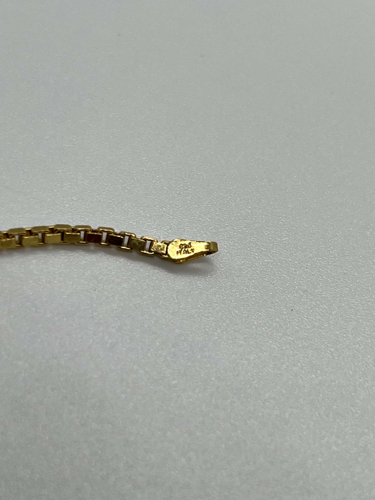 925 Sterling Silver Gold Plated Bracelet Italy