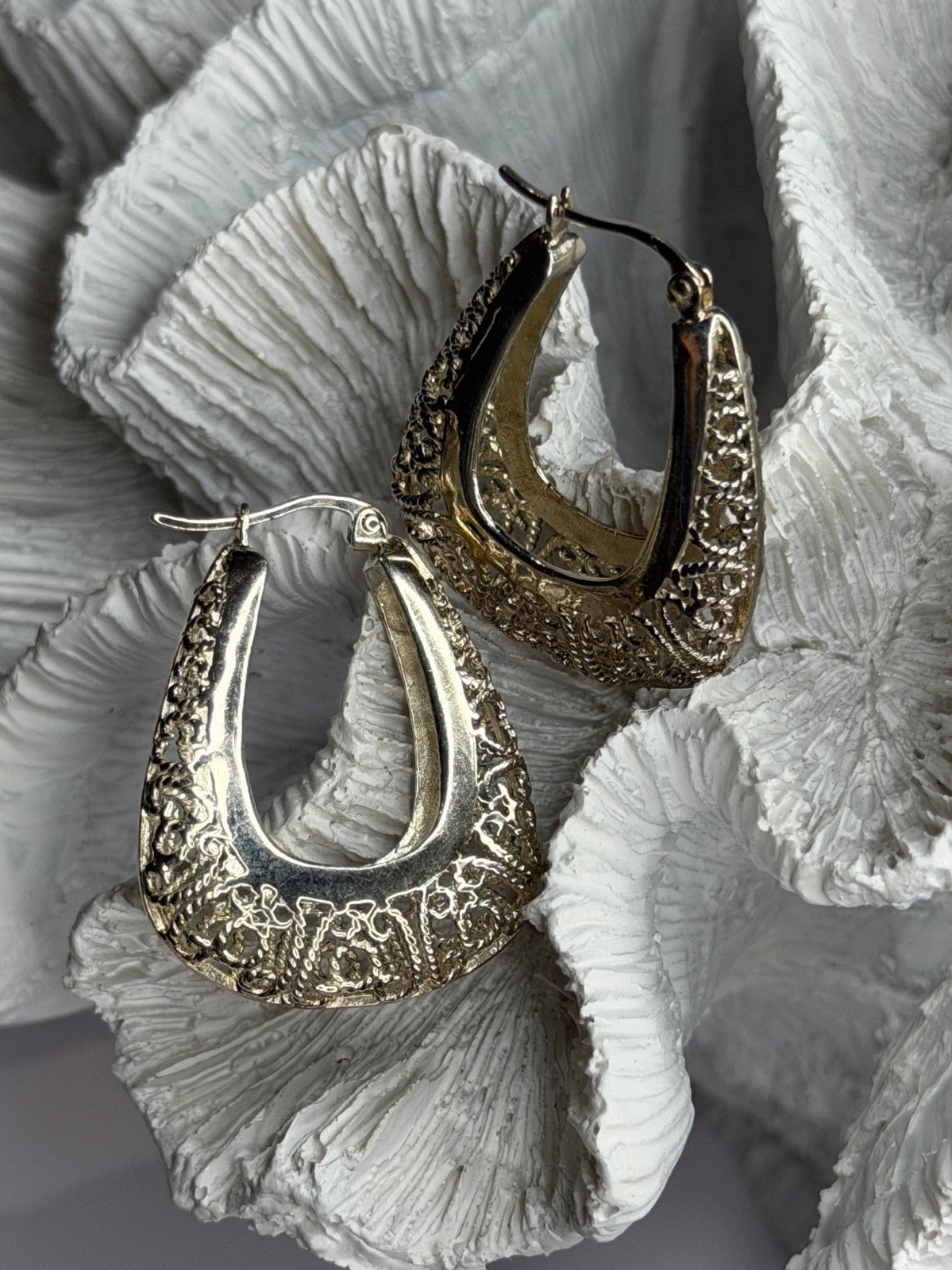 MWS Vintage 925 Sterling Silver Earrings