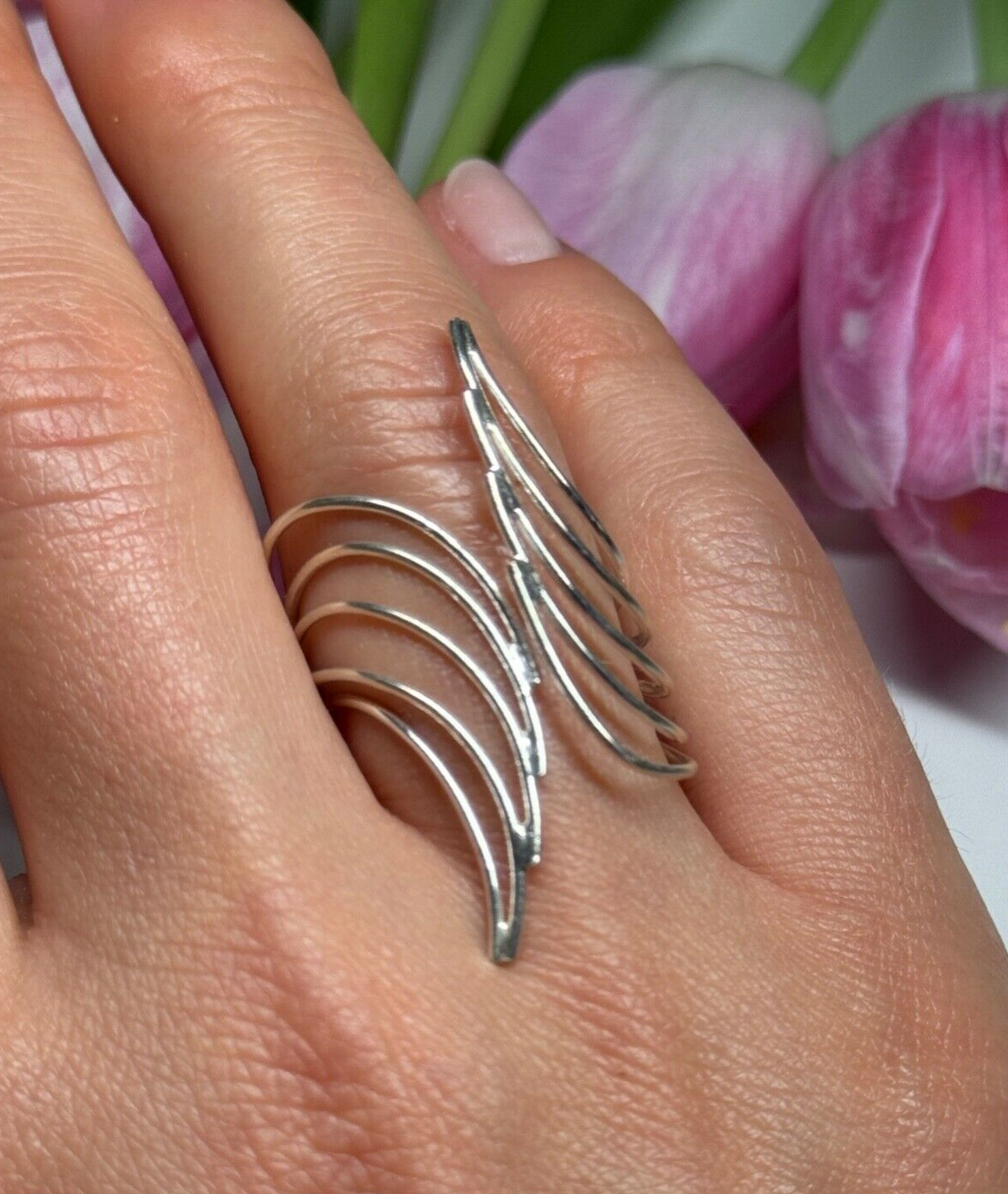 925 Sterling Silver Ring Size 7.5