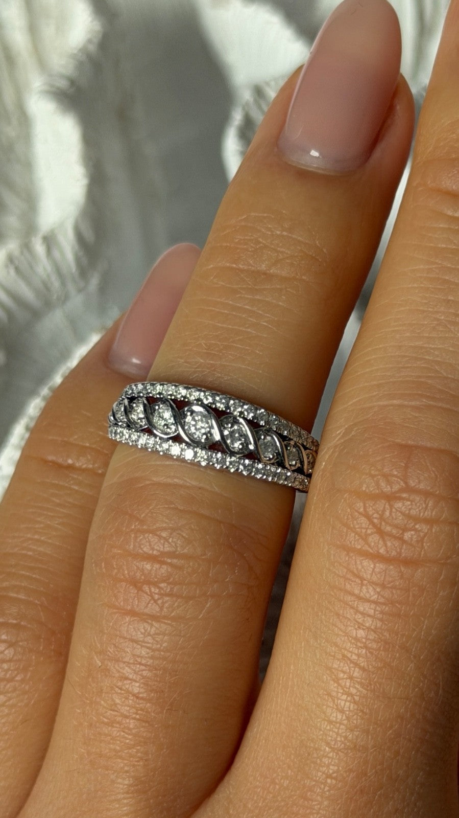 14K Yellow Gold Diamond 0.50 ct Ring Size 5.5