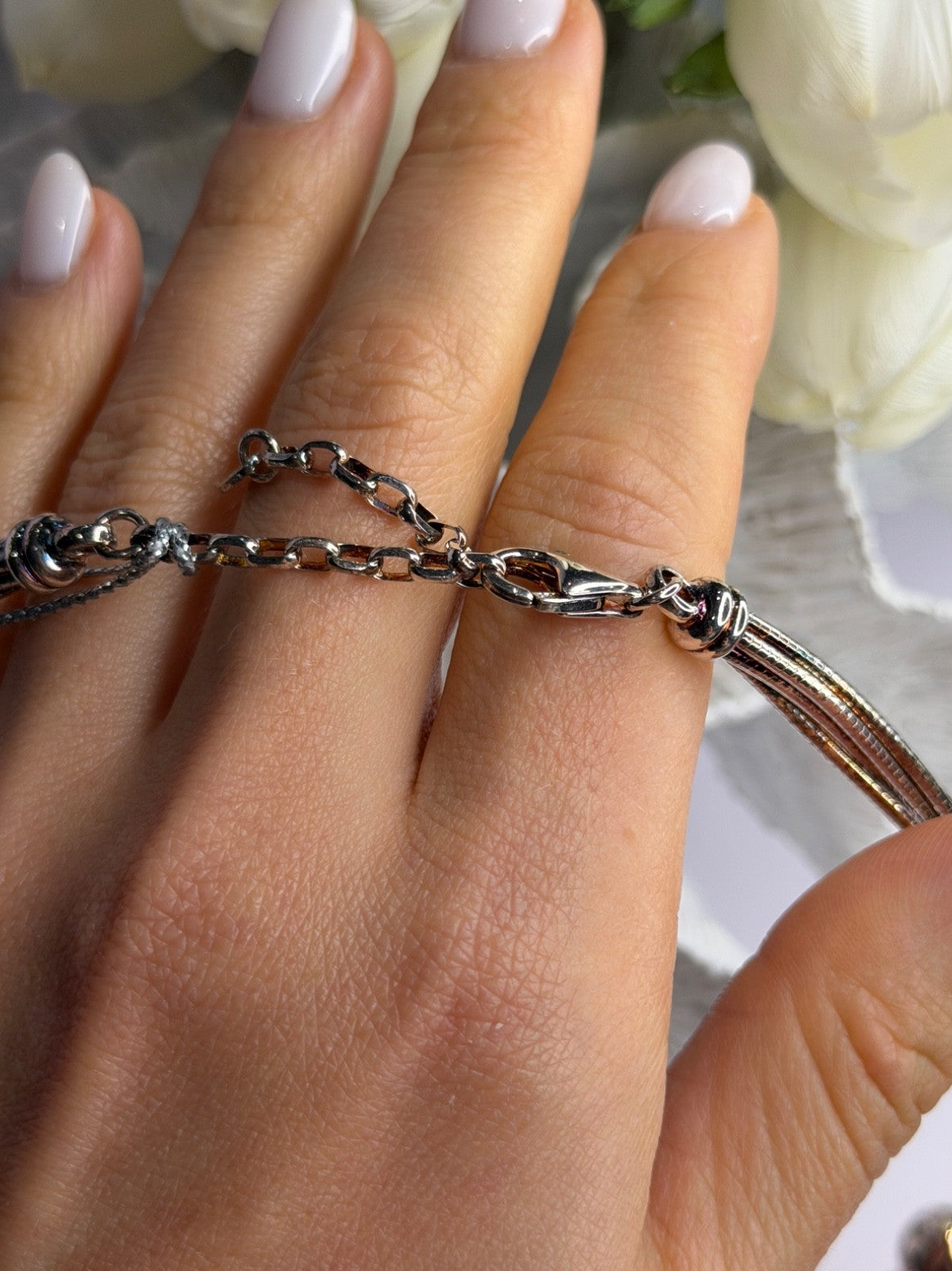 PV Paola Valentini Italy 925 Sterling Silver Necklace