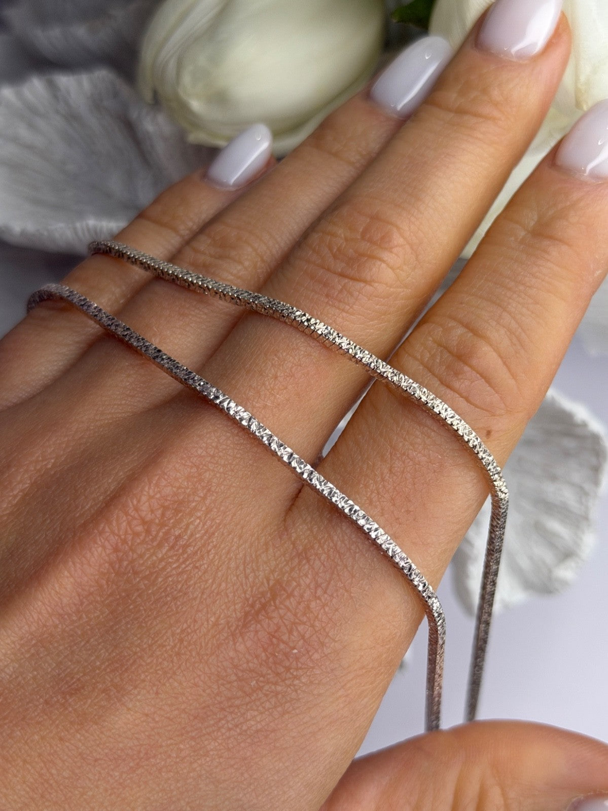 Elegant Italy Milor 925 Sterling Silver Chain Necklace