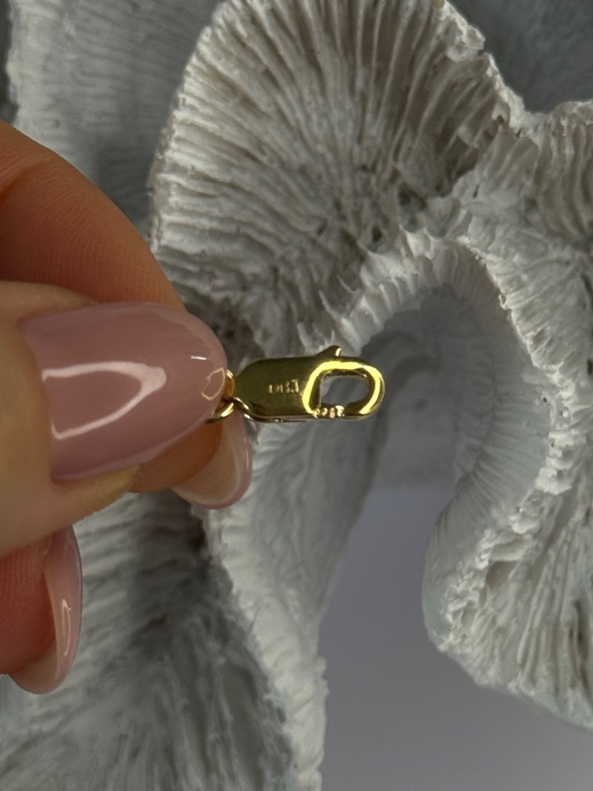 925 Sterling Silver Gold Plated Sapphire Bracelet Length 7