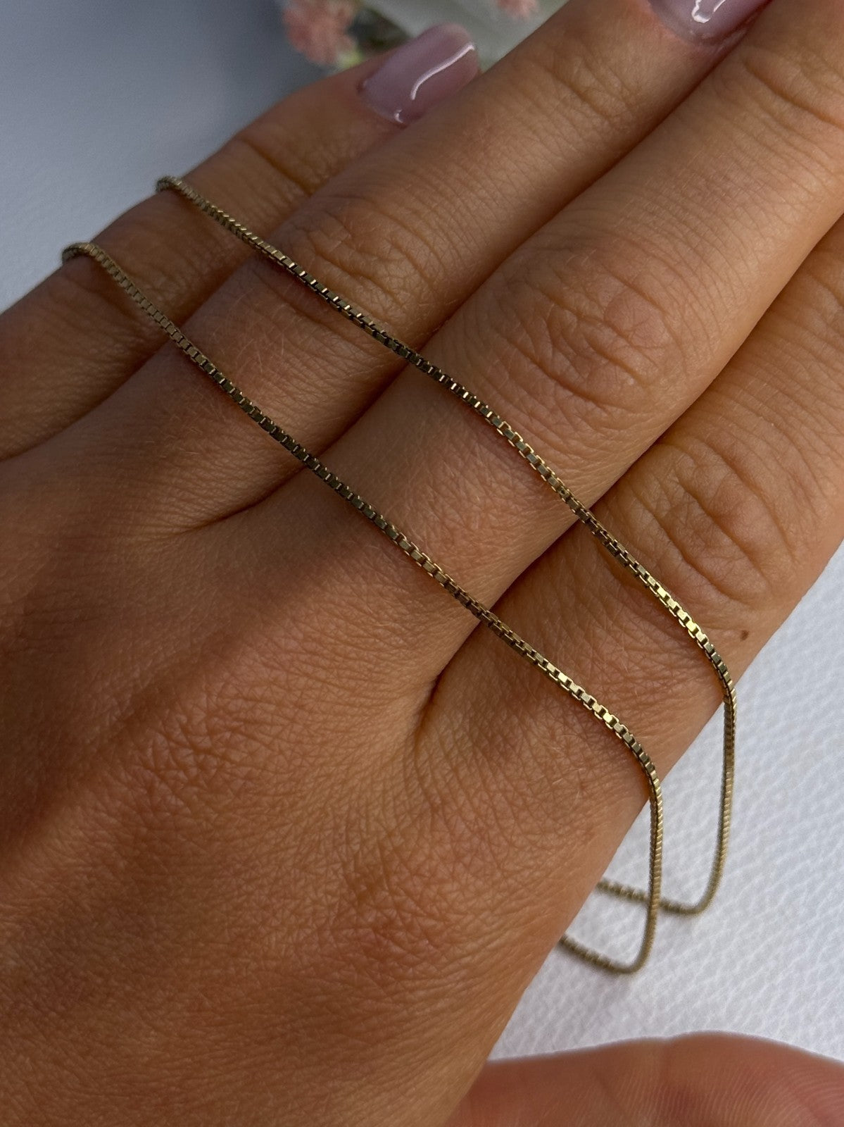 Danecraft 925 Sterling Gold Plated Chain Length 17.5 Inch