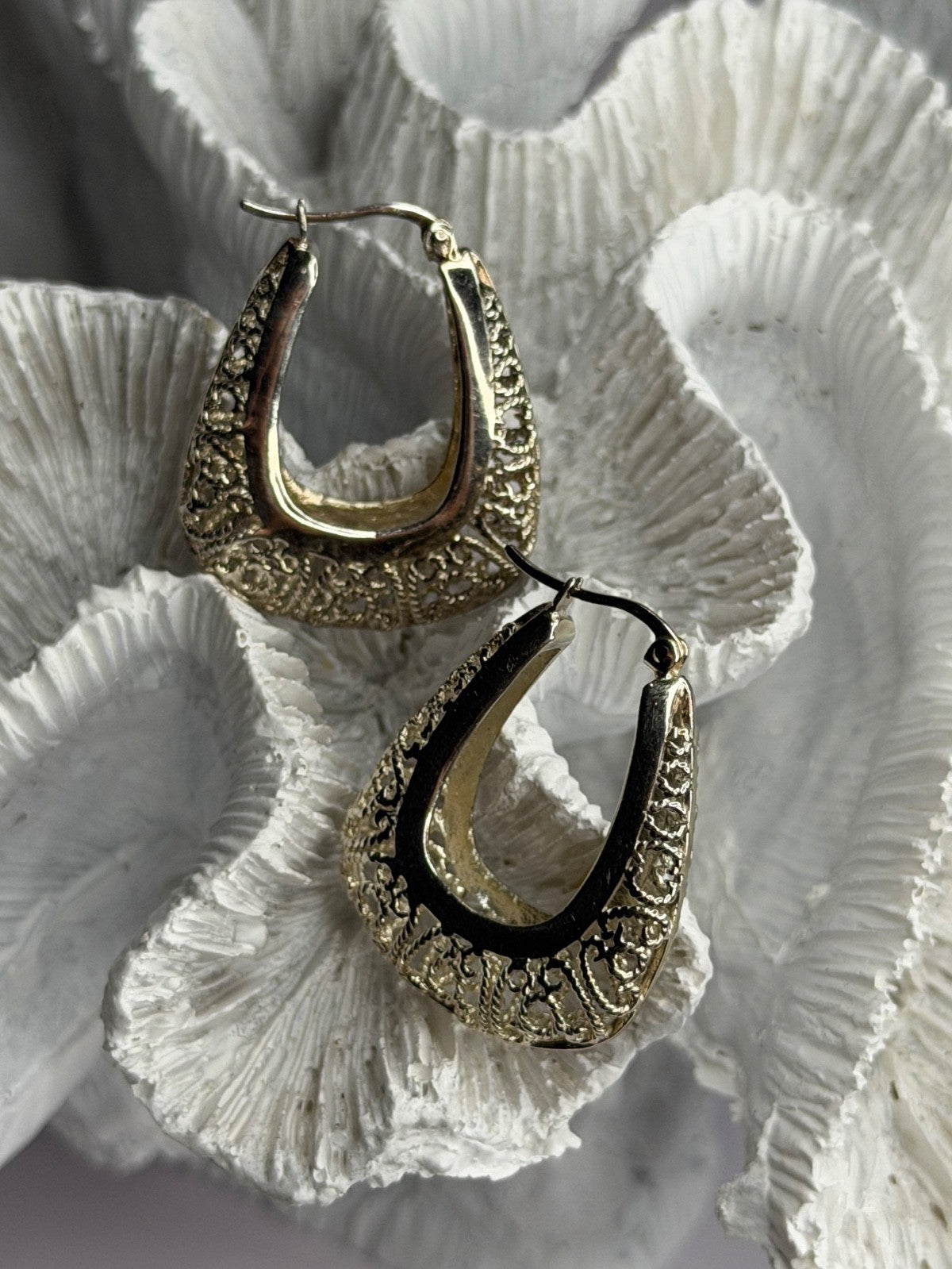 MWS Vintage 925 Sterling Silver Earrings