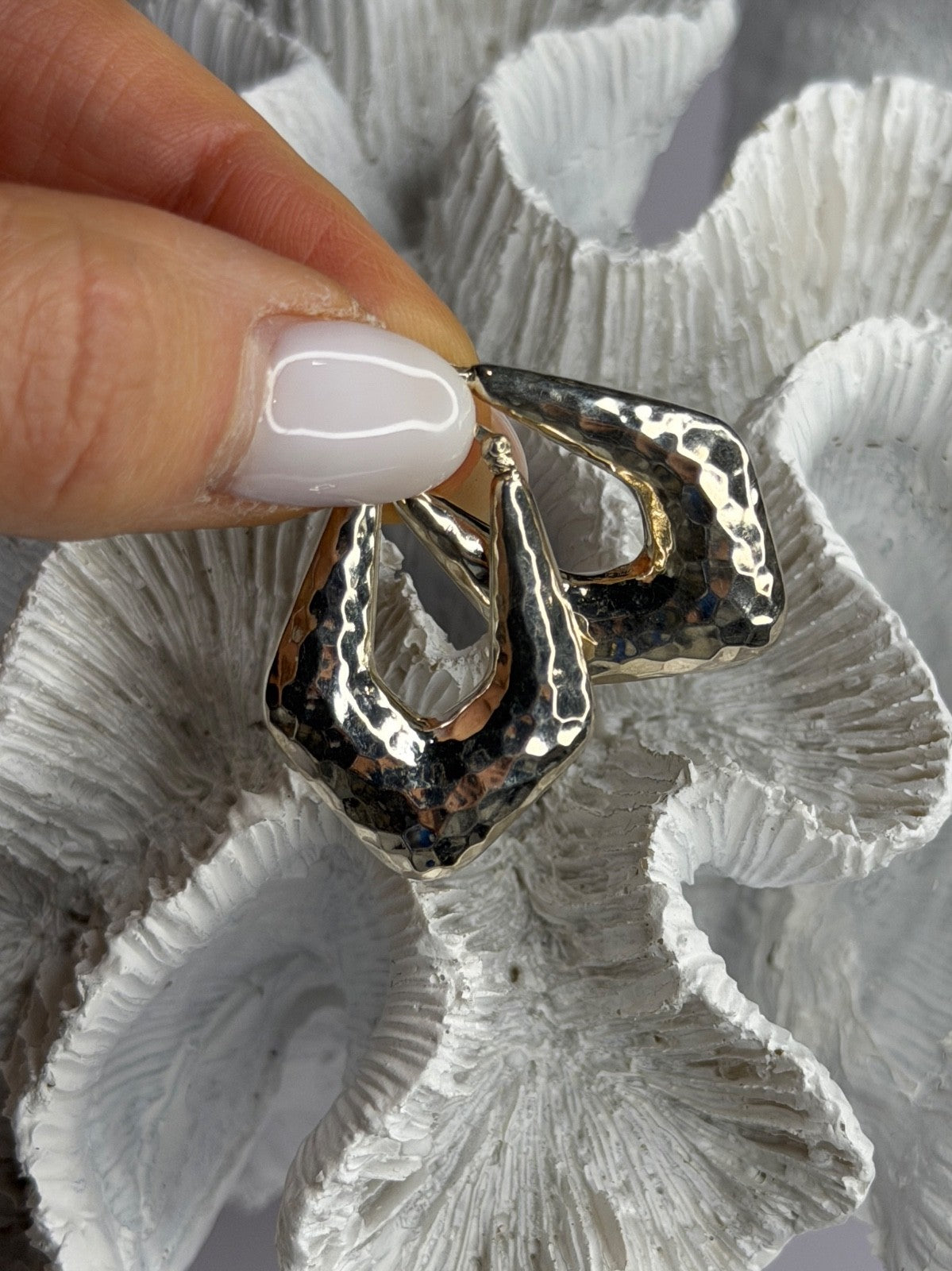 Elegant Italy 925 Sterling Silver Earrings