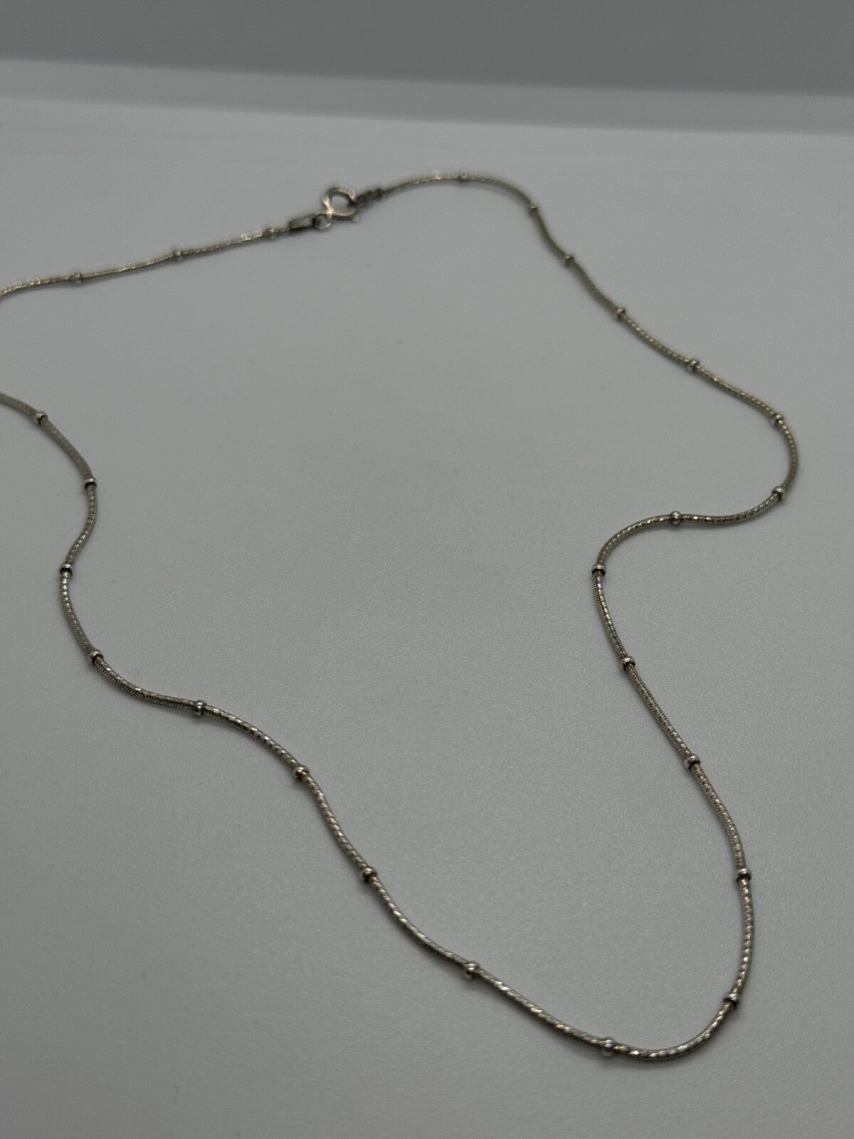 925 Sterling Silver Necklace Italy