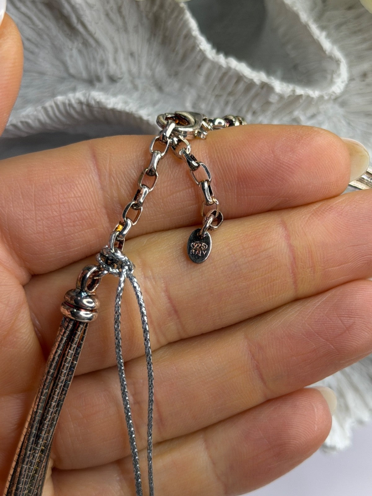 PV Paola Valentini Italy 925 Sterling Silver Necklace