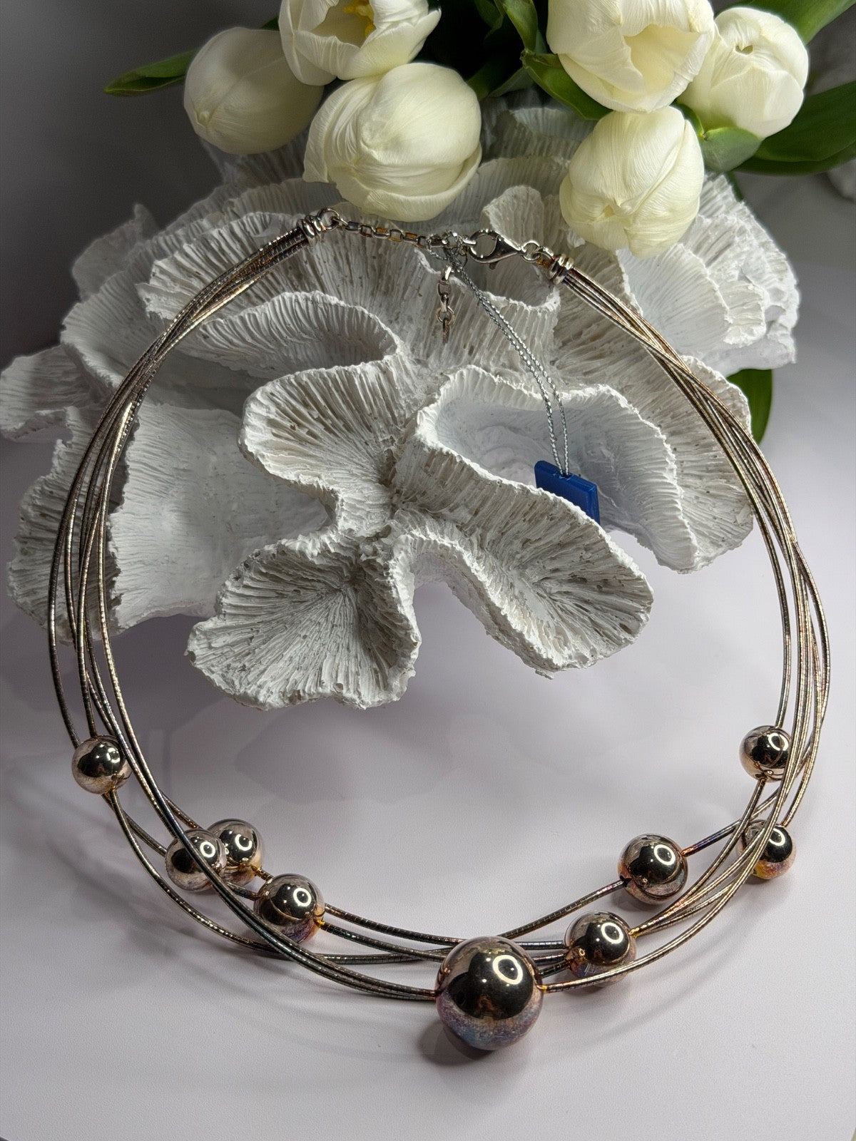 PV Paola Valentini Italy 925 Sterling Silver Necklace