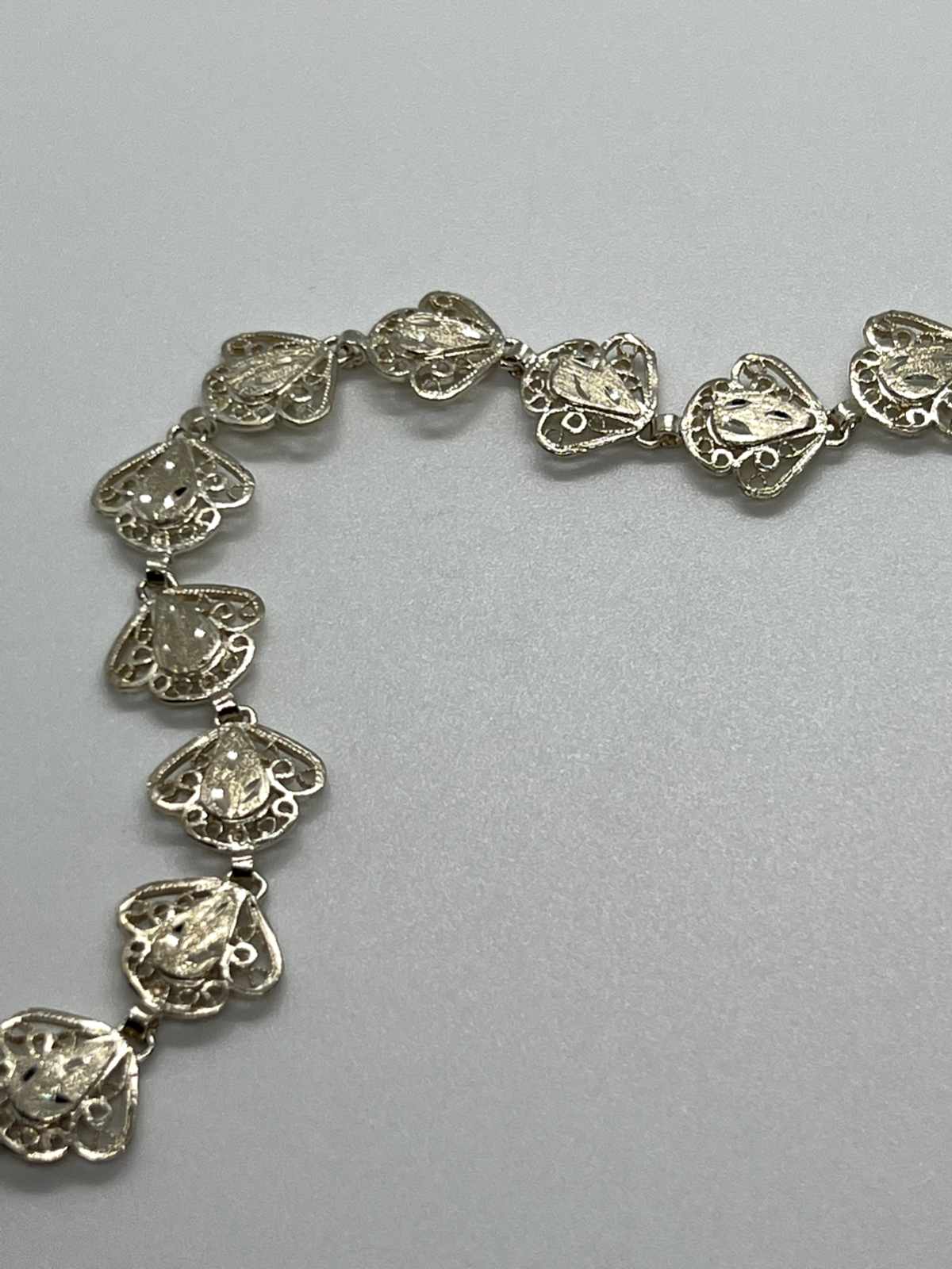 925 Sterling Silver Bracelet 7 Inch