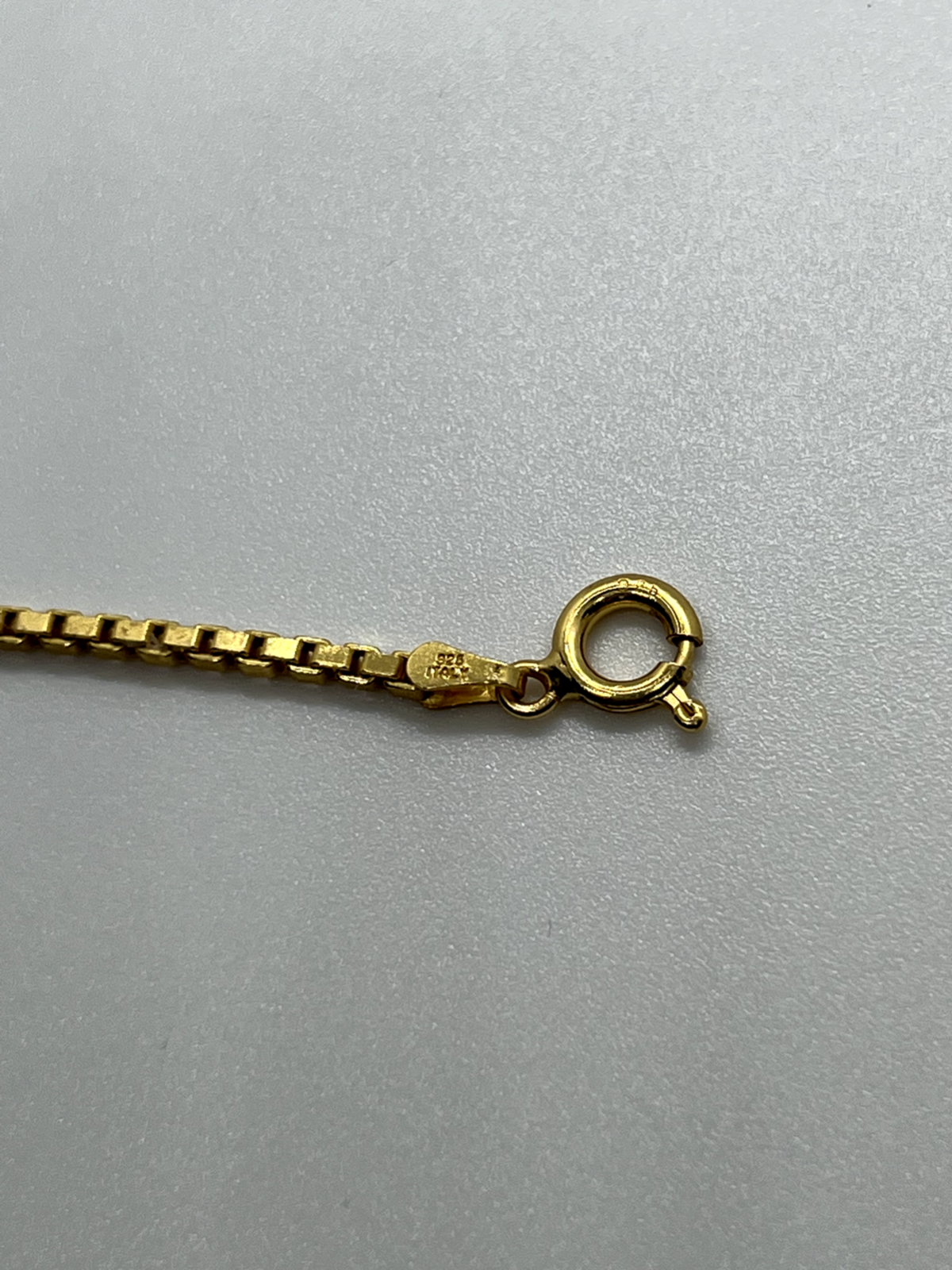 925 Sterling Silver Gold Plated Bracelet Italy