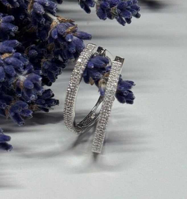 925 Sterling Silver CZ Earrings