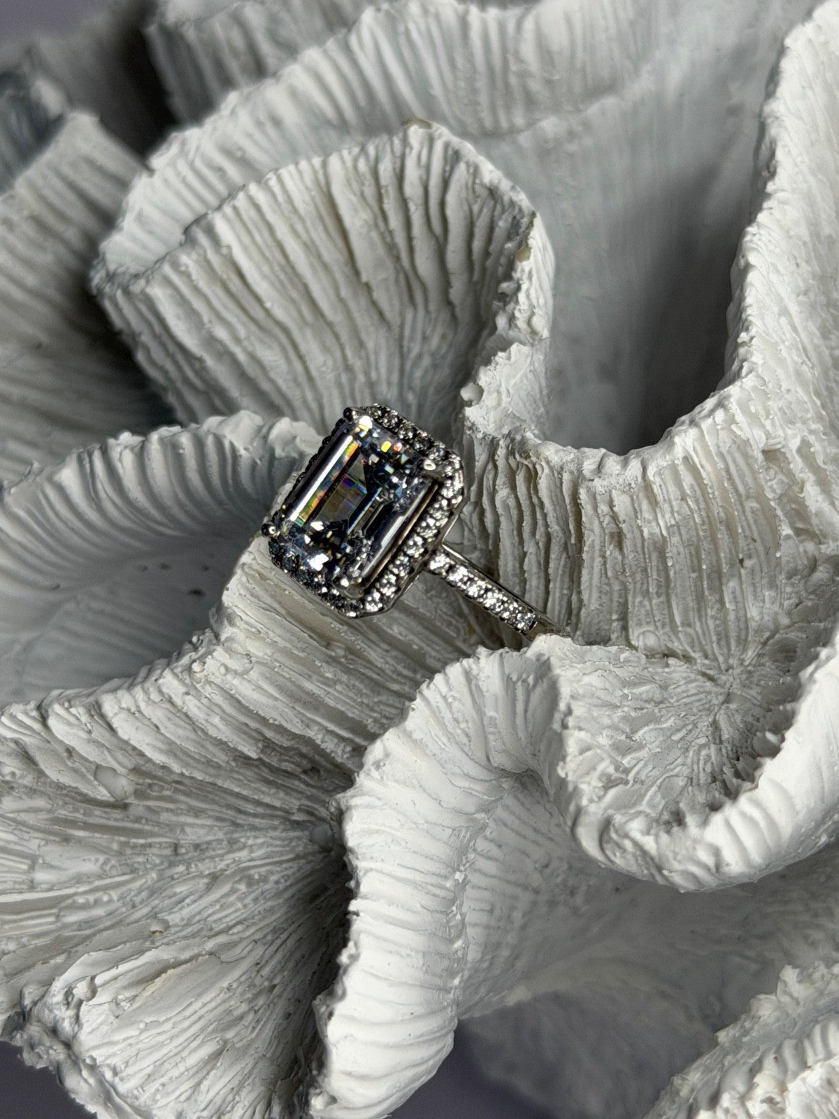 Swarovski 925 Sterling Silver Ring Size 6