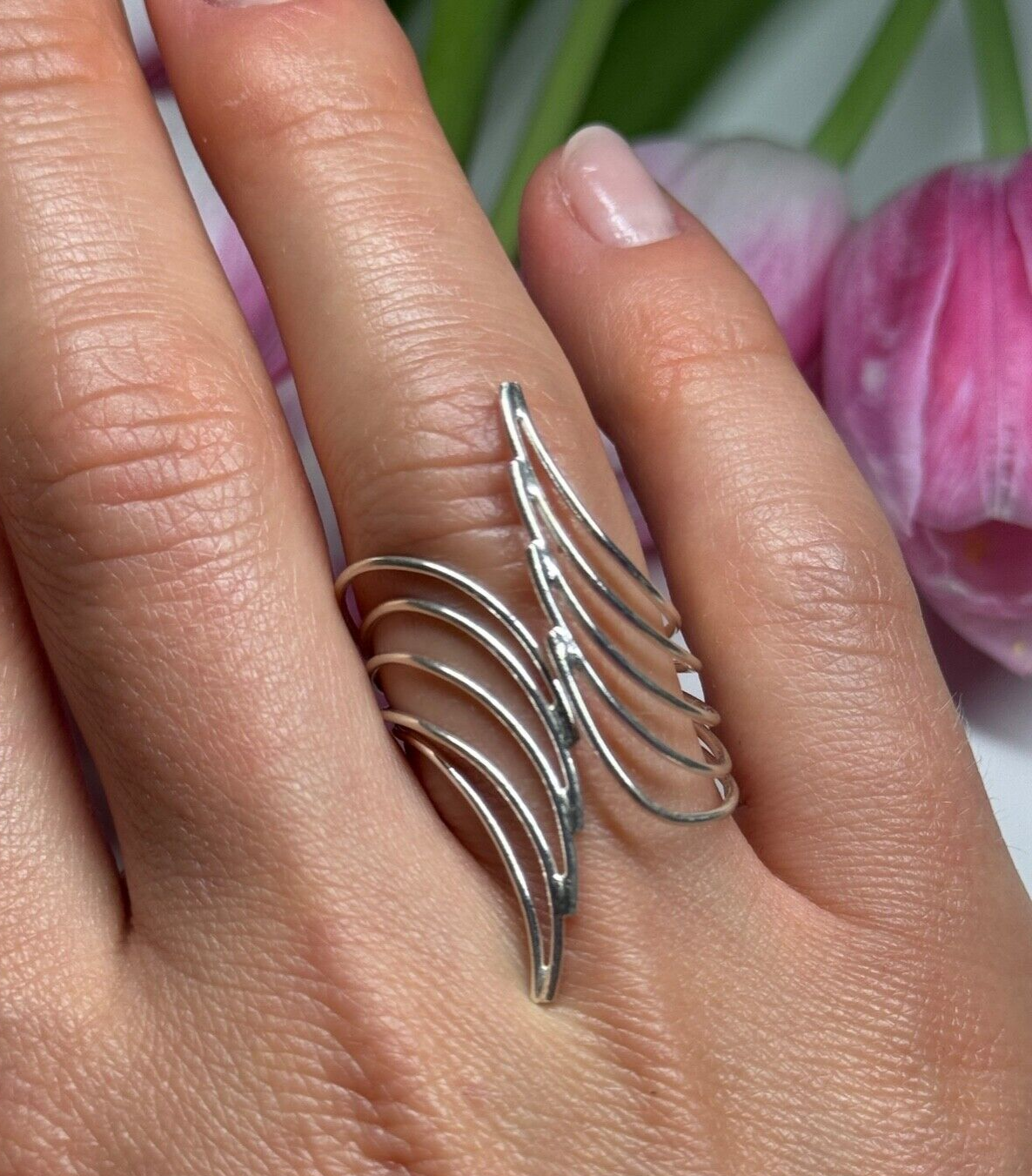 925 Sterling Silver Ring Size 7.5