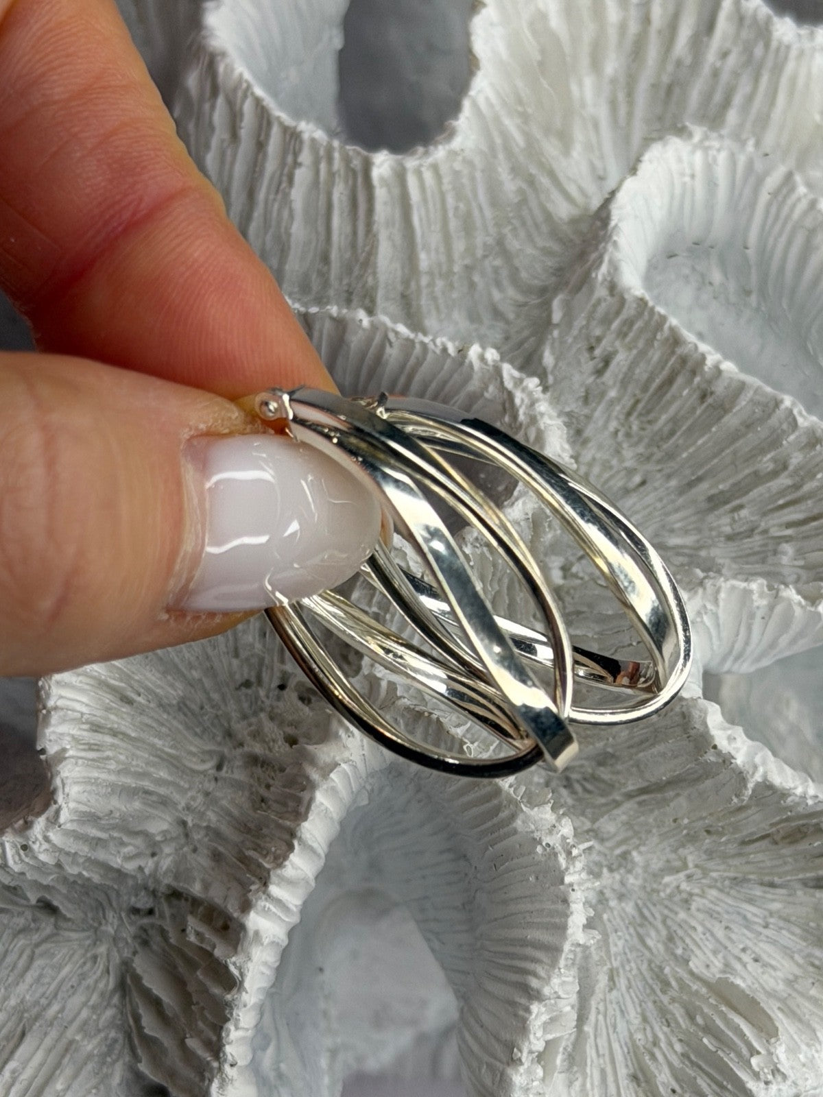 JCM Unique 925 Sterling Silver Earrings