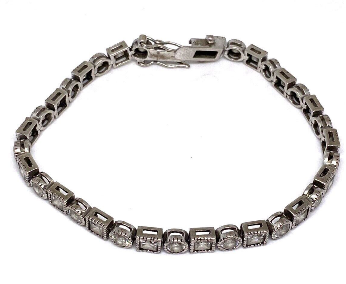 925 STERLING SILVER  CZ BRACELET